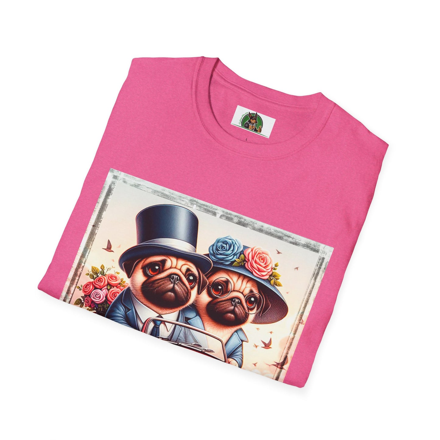 Wacky Pugs T-Shirt Printify   