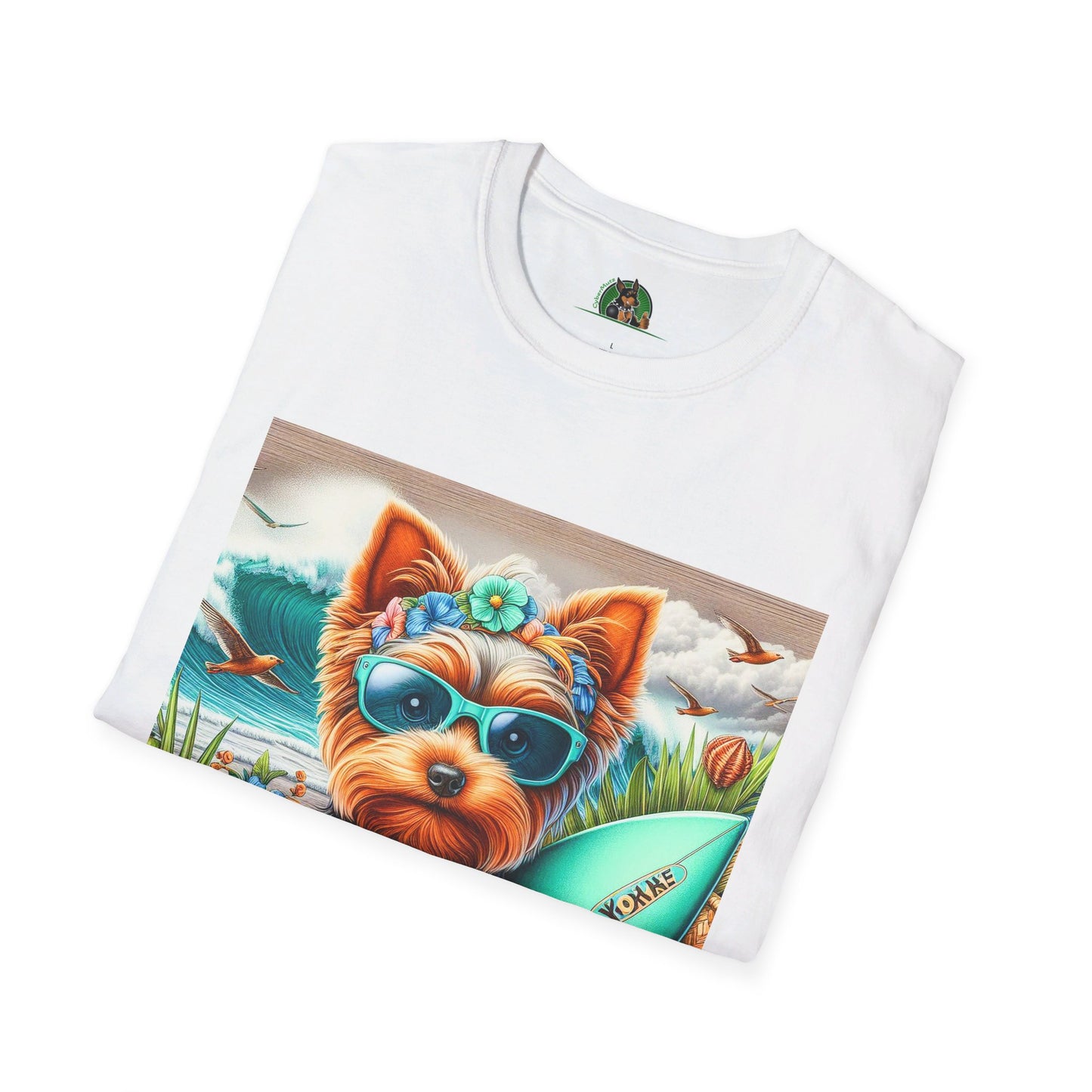 Yorkie T-Shirt Printify   