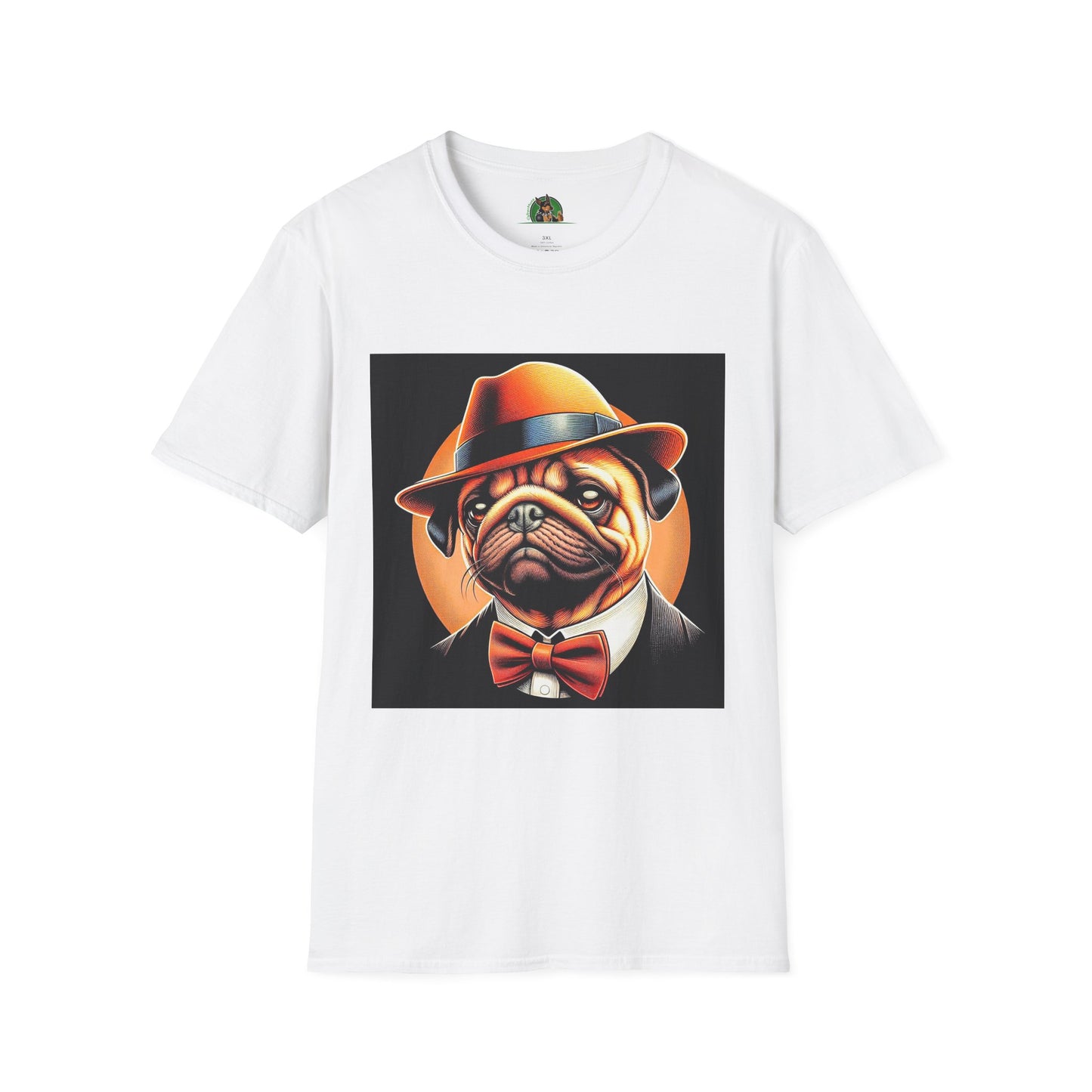 Pugs T-Shirt Printify XS White 