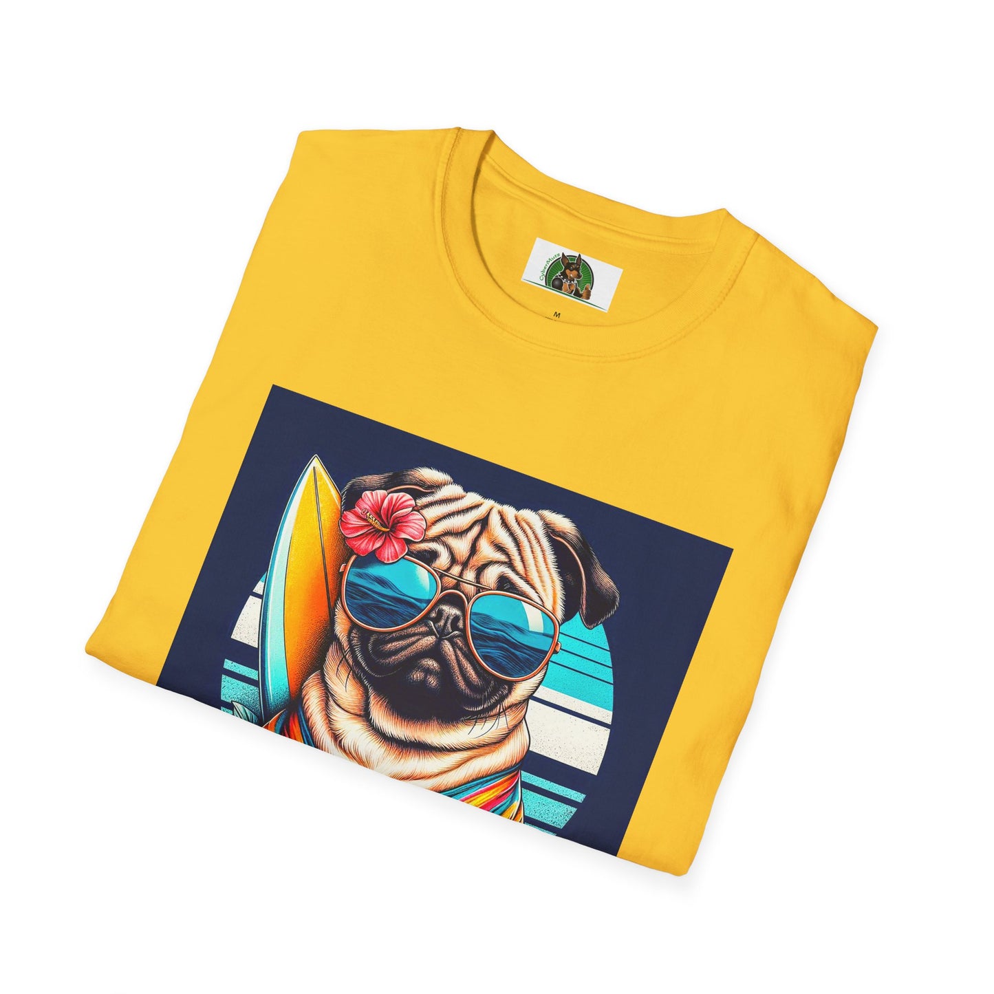 Pugs T-Shirt Printify   