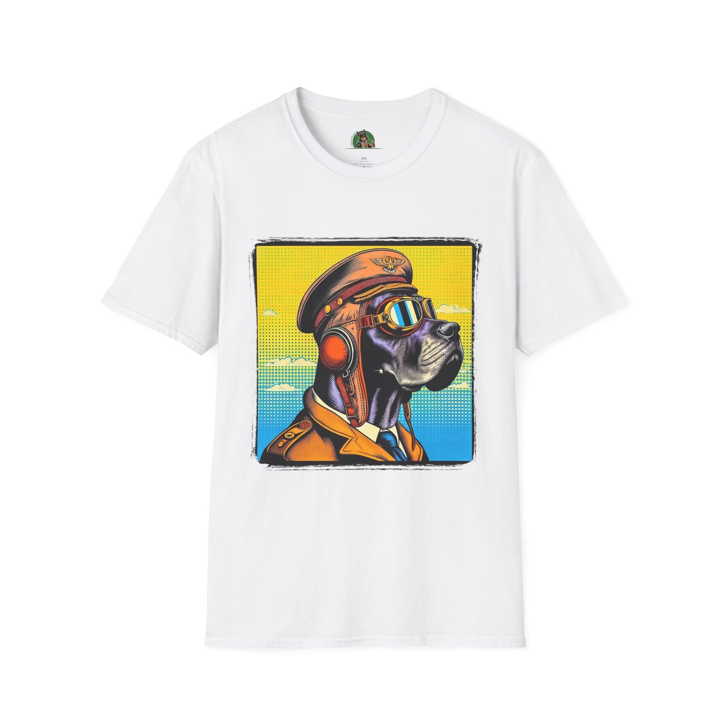 Great Dane T-Shirt Printify XS White