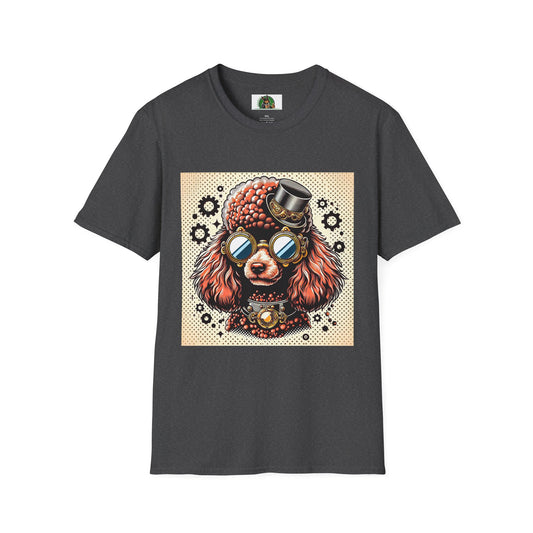 Poodle T-Shirt Printify XS Dark Heather