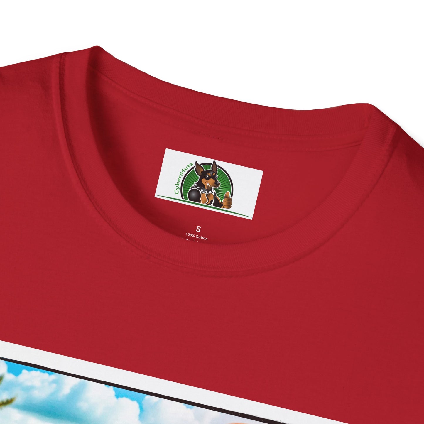 Yorkie beach cruising shirt