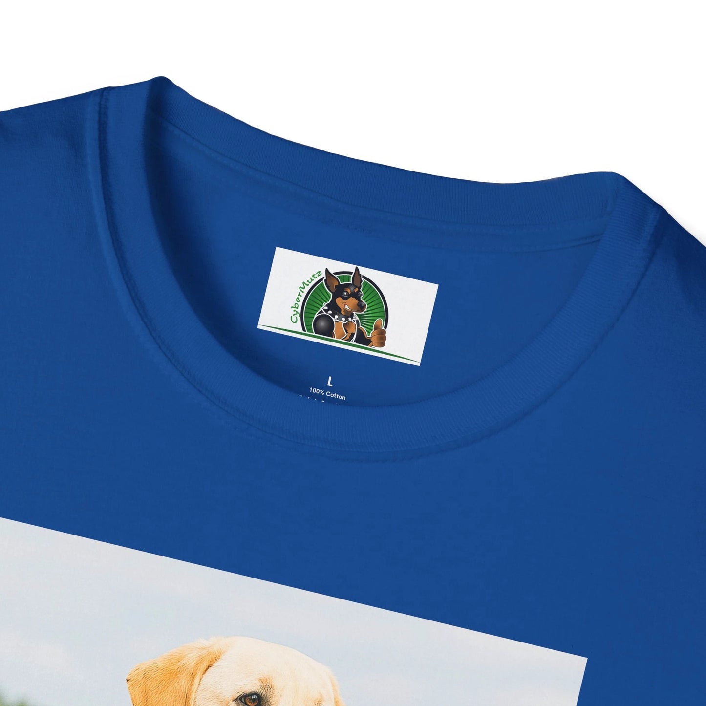 Labrador Retriever Soccer T-Shirt — Dog Lover Sports Tee T-Shirt Printify