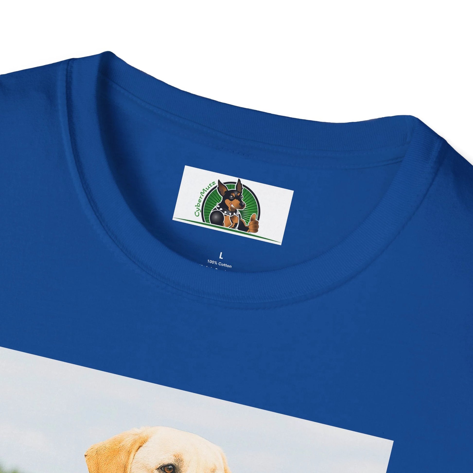 Labrador Retriever Soccer T-Shirt — Dog Lover Sports Tee T-Shirt Printify