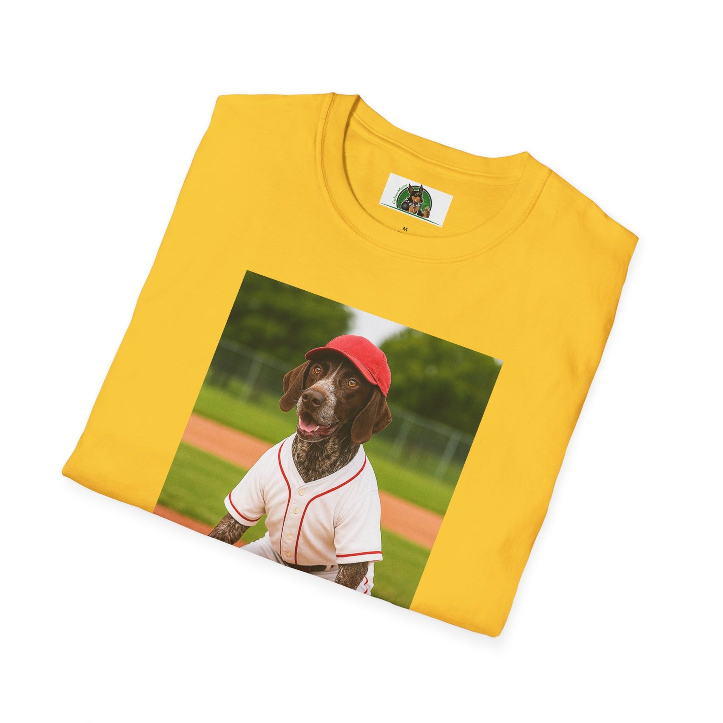 Baseball Sports German Shorthair T-Shirt