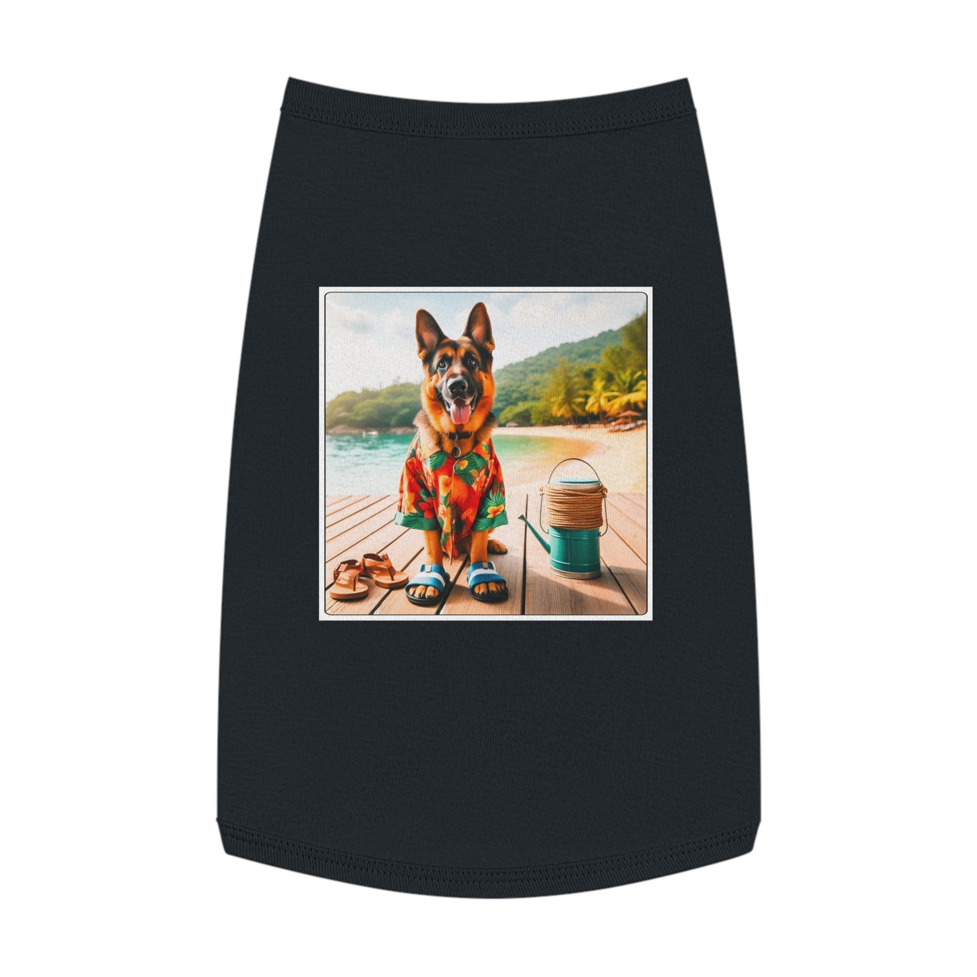 Pet Tank Top German Shepherd Pets Printify   