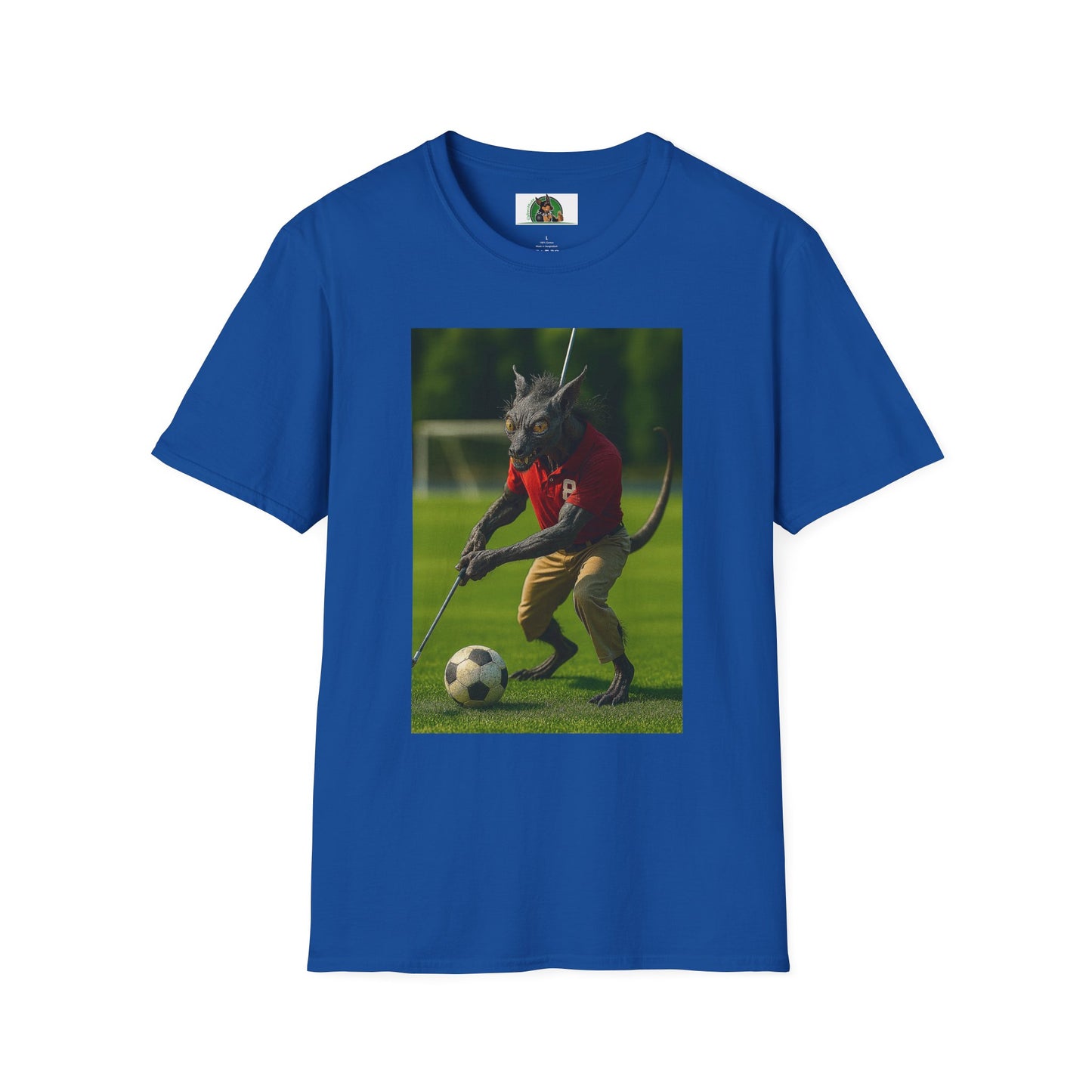 Golf Chupacabra T-Shirt Sports T-Shirt Printify Royal XS