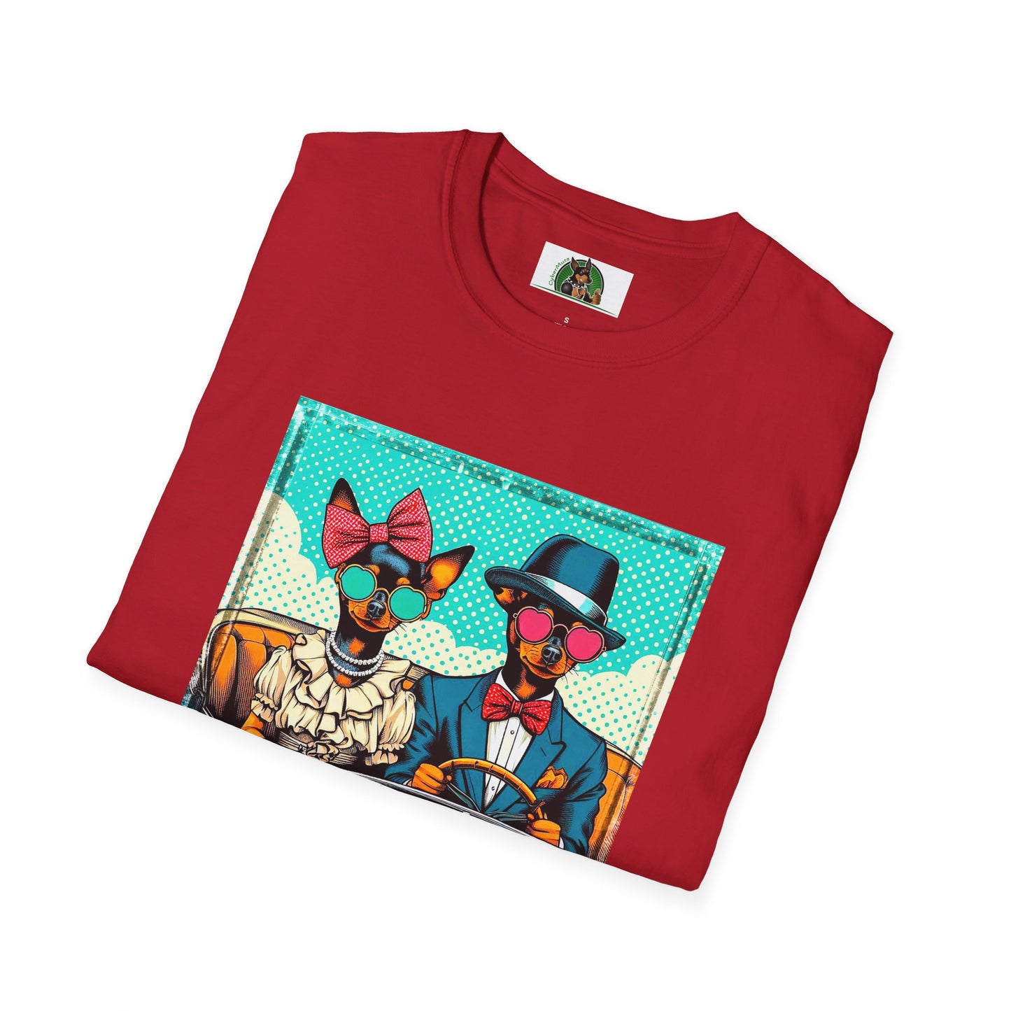 Wacky Min Pin T-Shirt T-Shirt Printify   