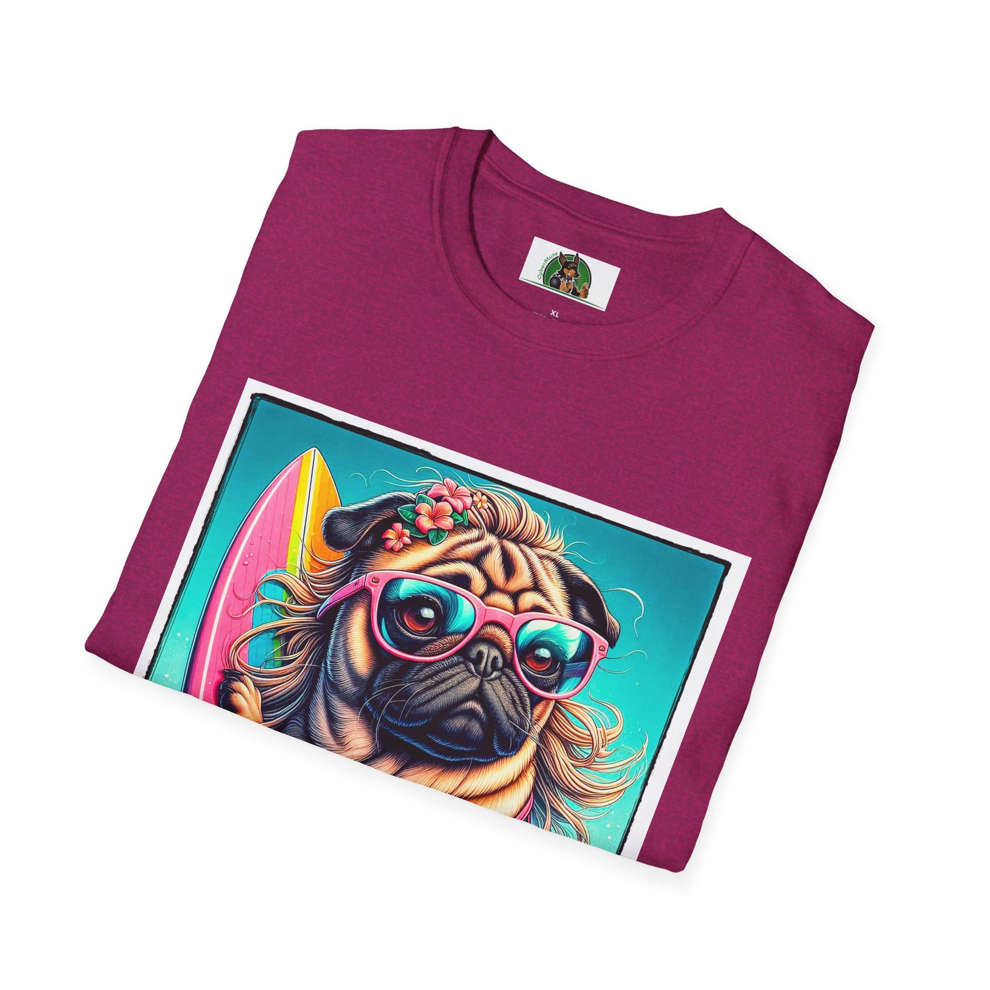 Pugs T-Shirt Printify   