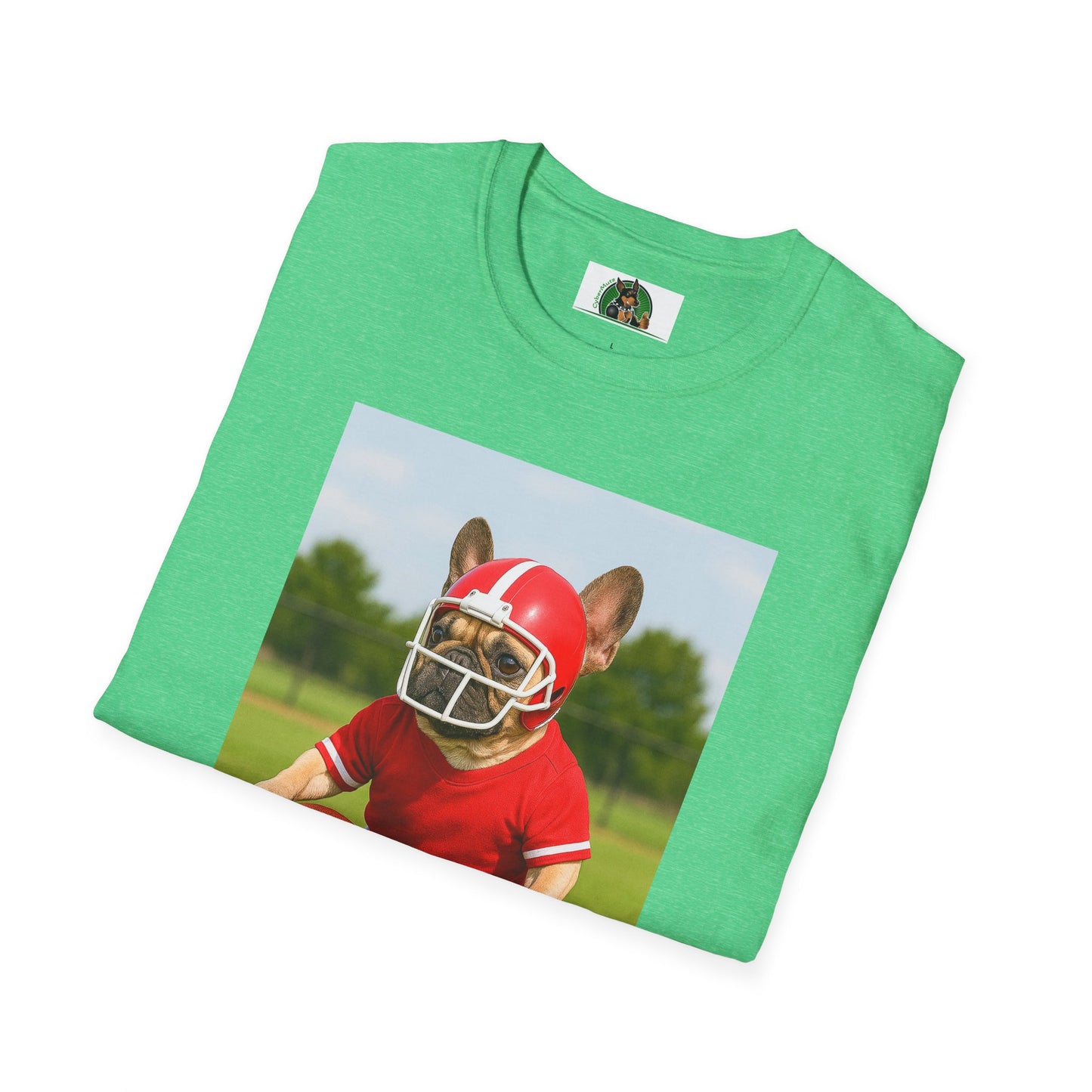 Sports Football French Bulldog T-Shirt