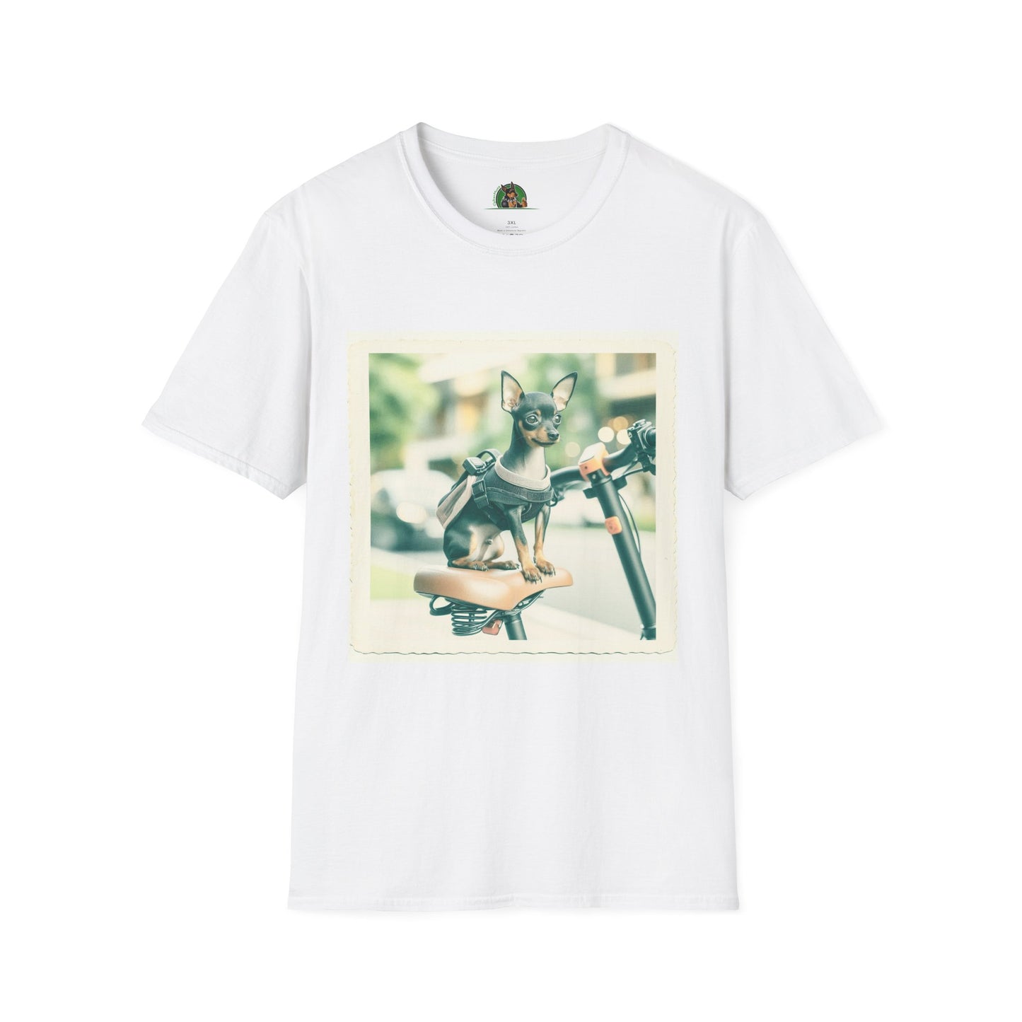 Min Pin T-Shirt T-Shirt Printify XS White 