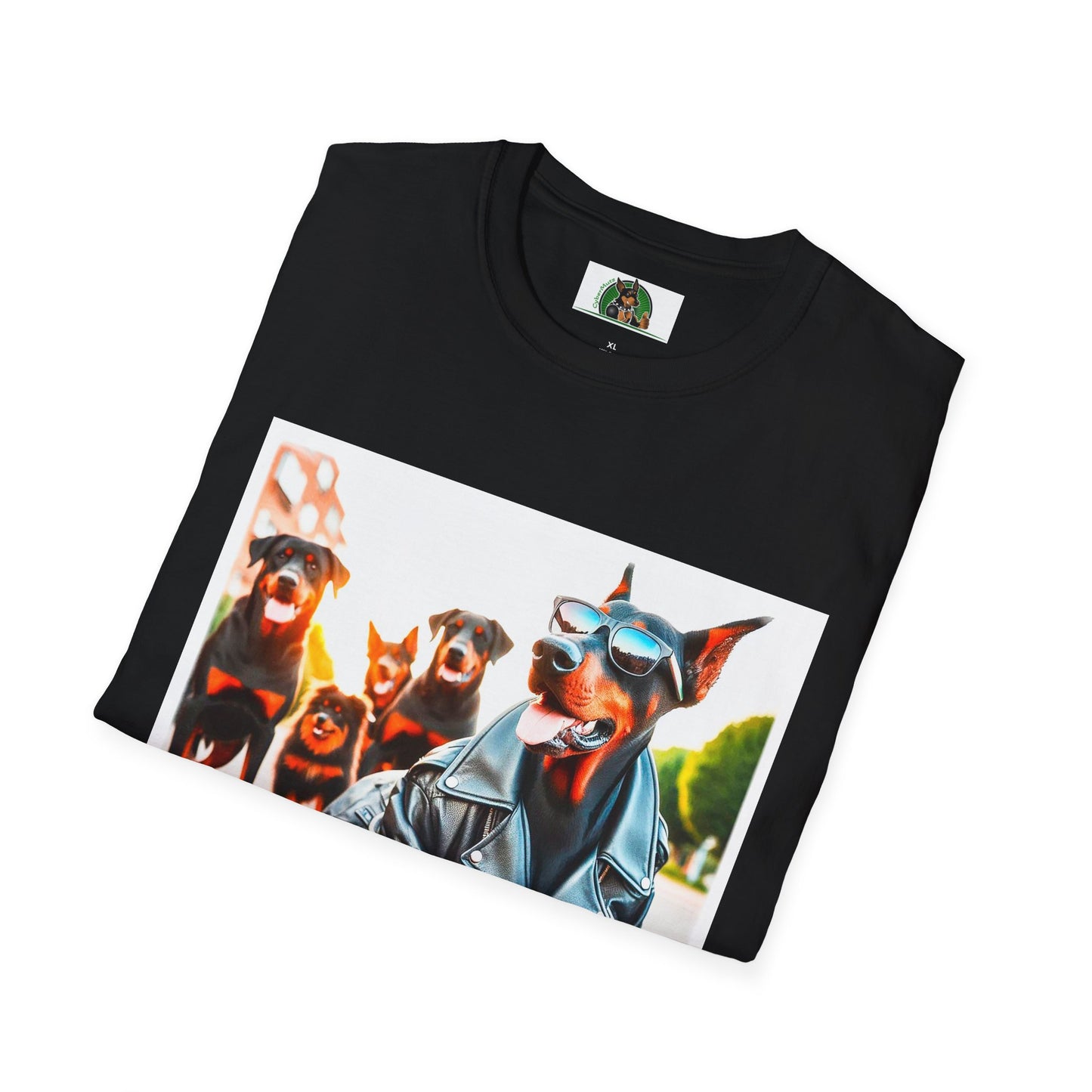 Doberman T-Shirt Printify