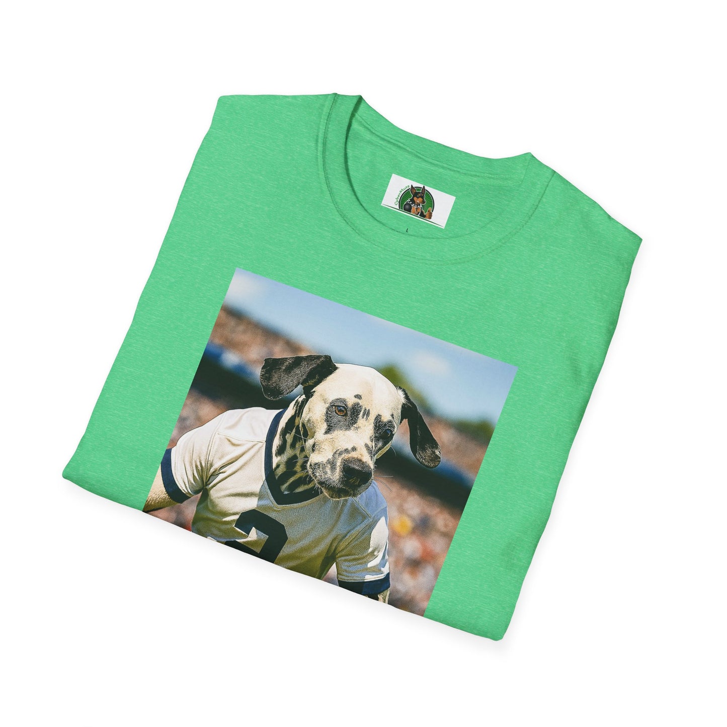 Sports Soccer Dalmatian Unisex T-Shirt