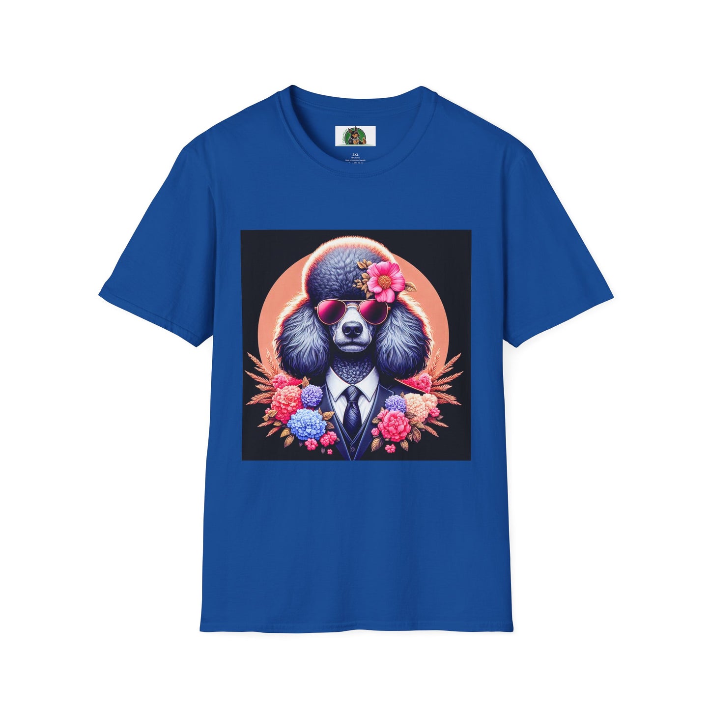 Poodle T-Shirt Printify XS Royal