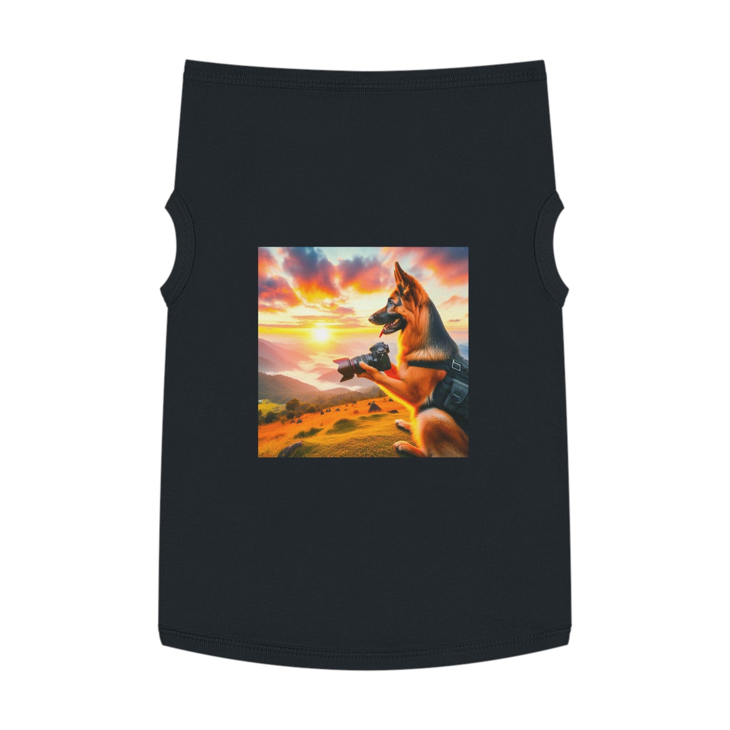 Pet Tank Top German Shepherd Pets Printify