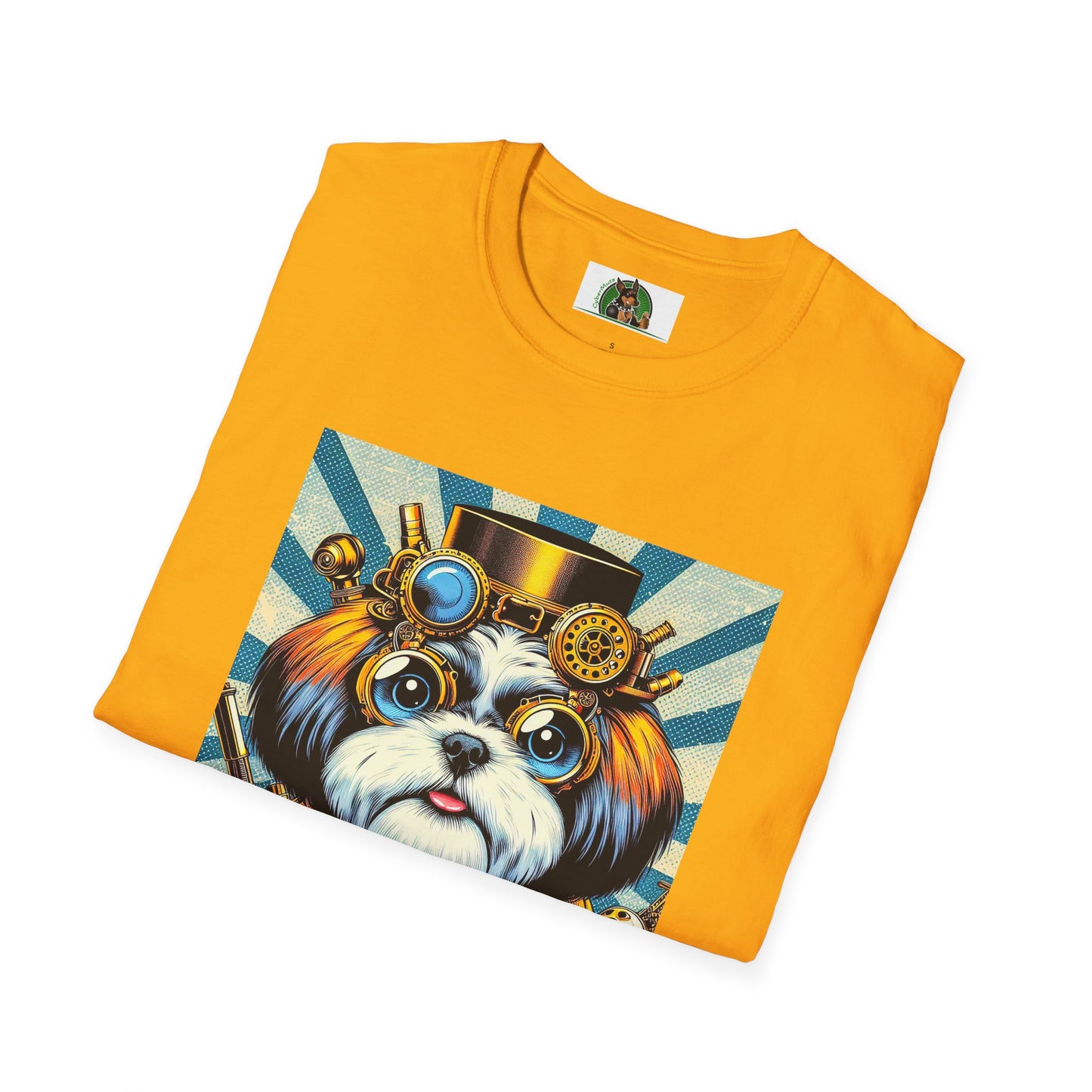 Shih Tzu steam punk shirt