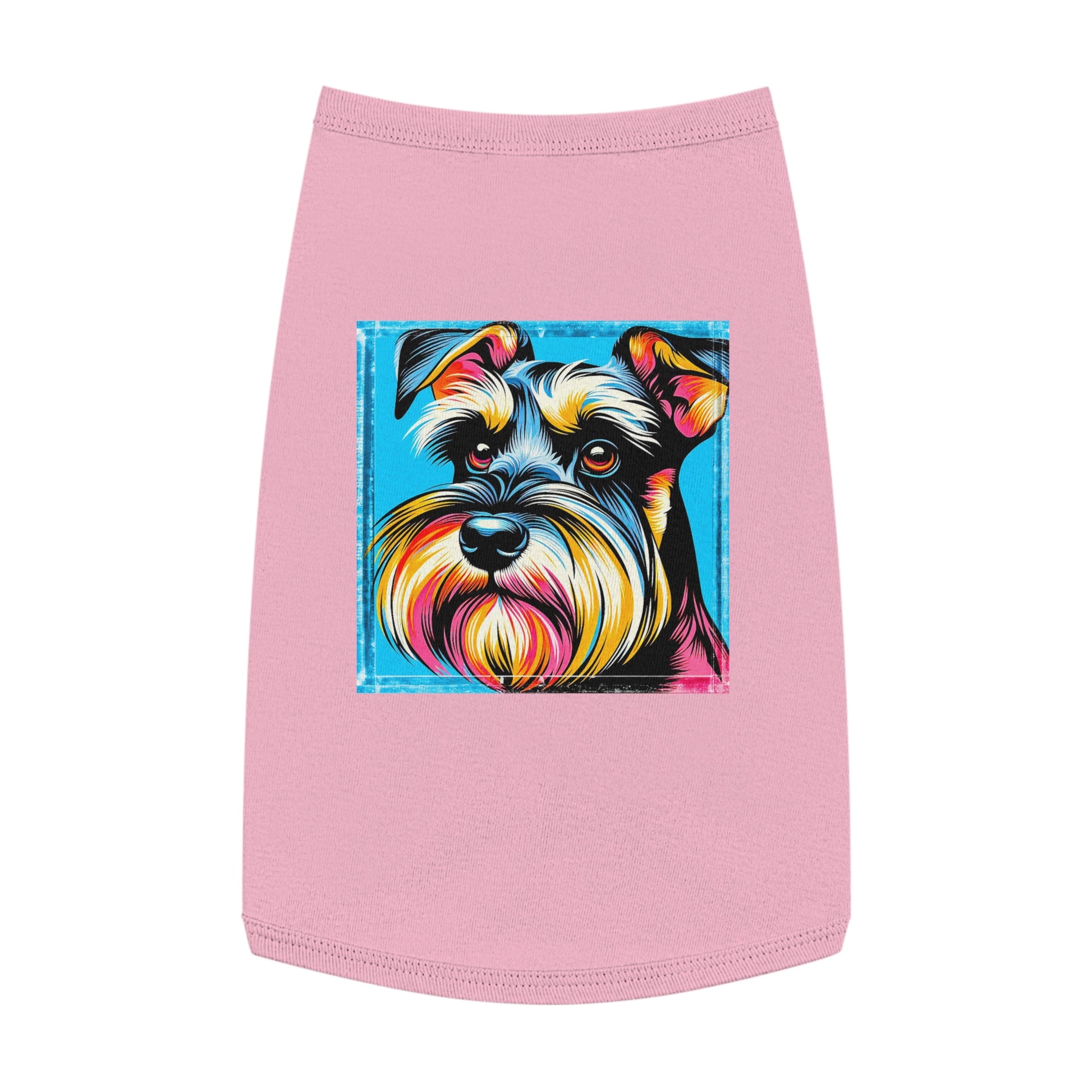 Pet Tank Top Miniature Schnauzer Pets Printify   