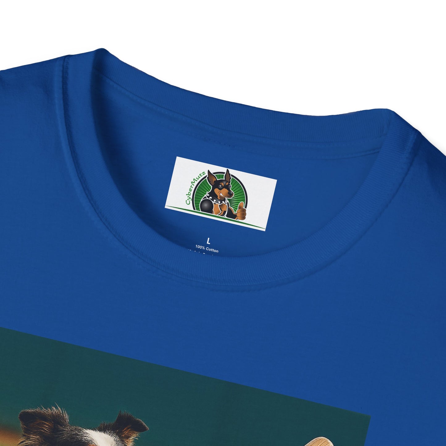 Sports Baseball Australian Shepherd Unisex T-Shirt T-Shirt Printify