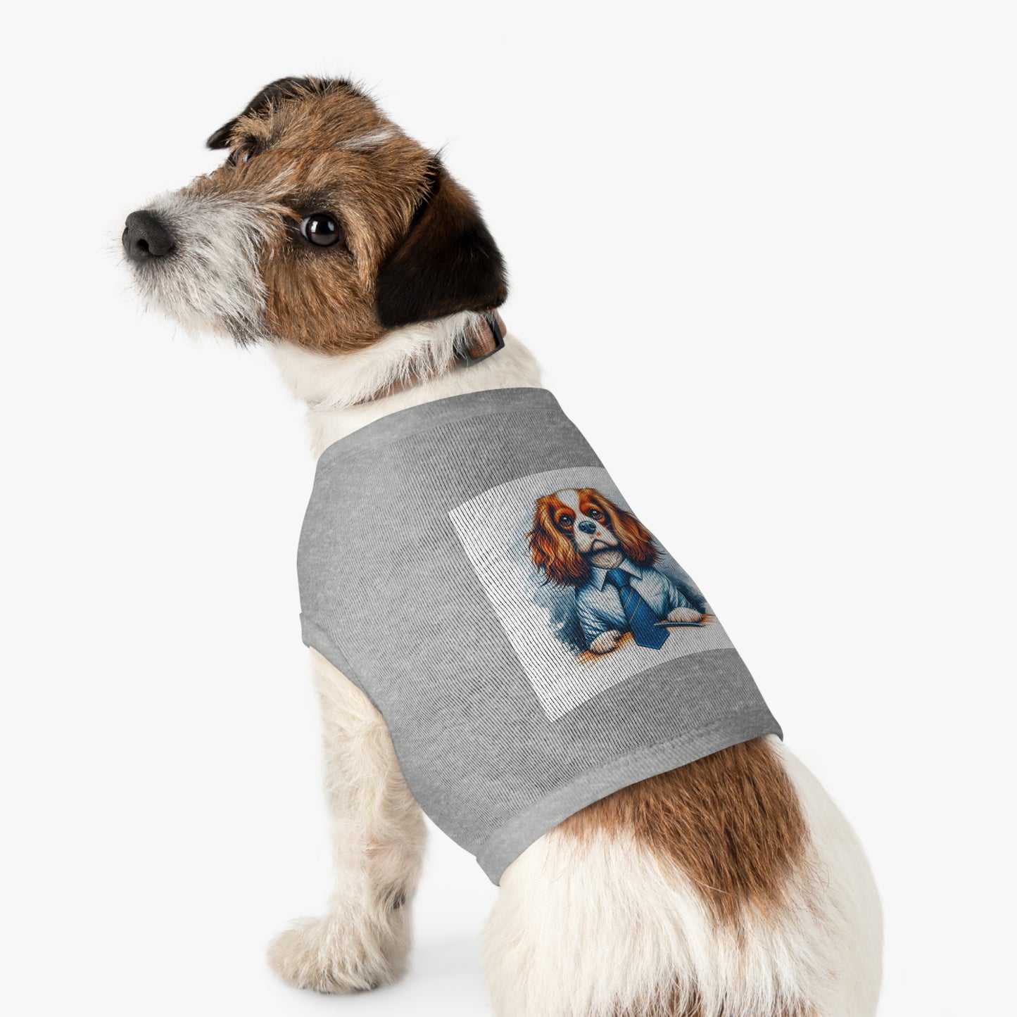 Pet Tank Top Cavalier King Charles Spaniel Pets Printify   