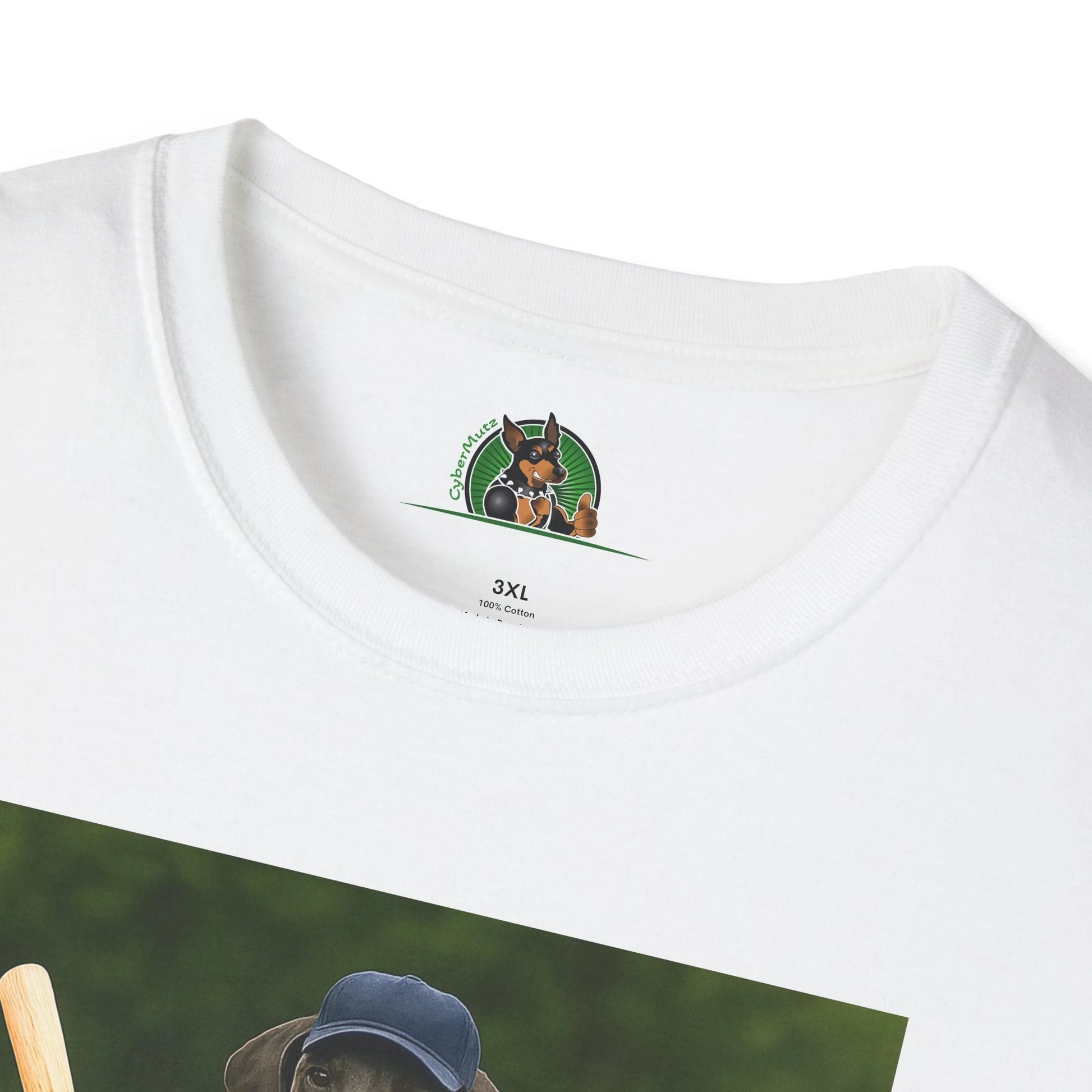 Great Dane Baseball T-Shirt — Sports Dog Tee T-Shirt Printify