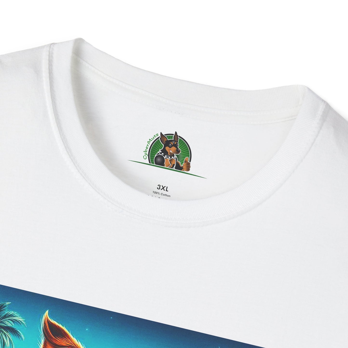Jack Russell Surfer W/Shades T-Shirt Printify