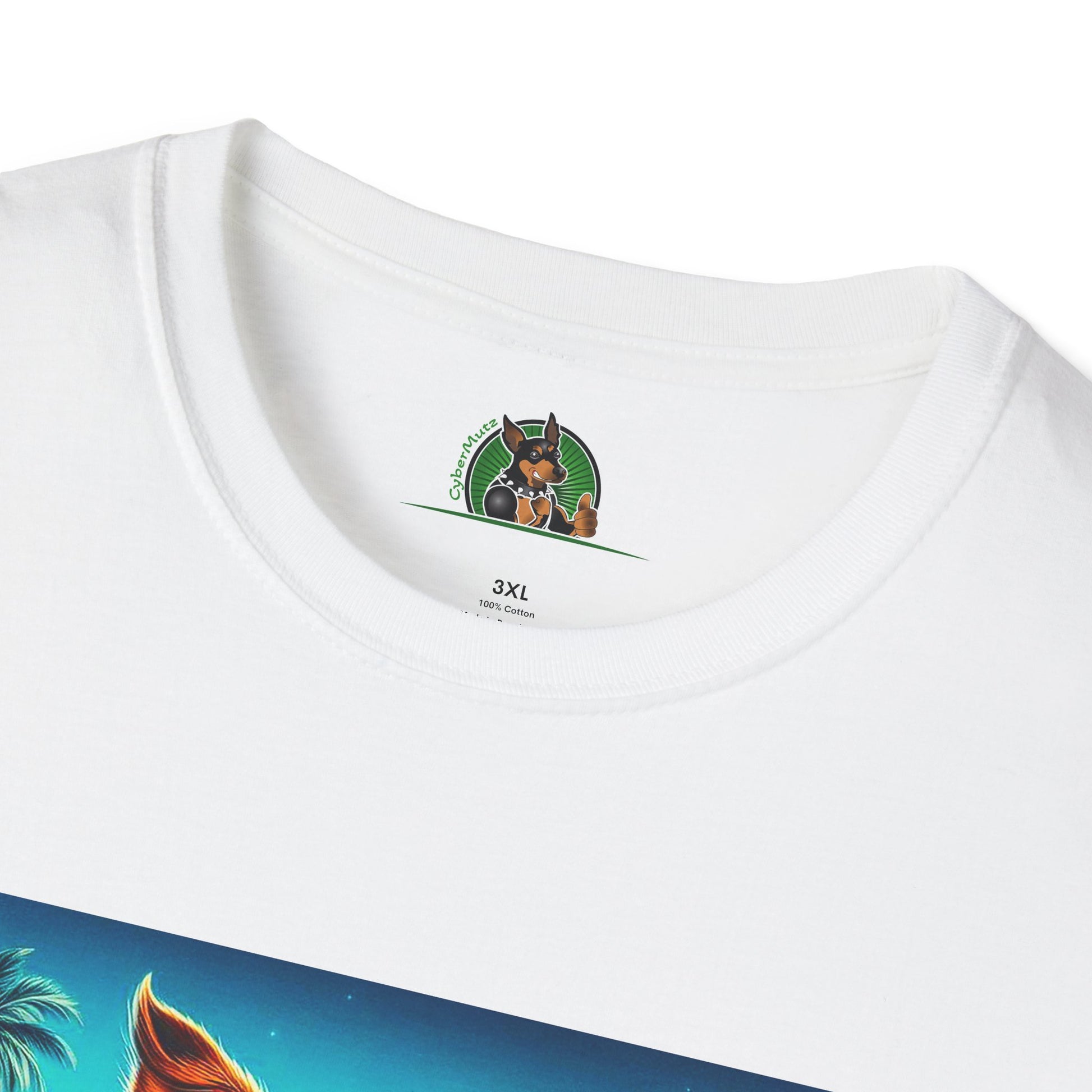Jack Russell Surfer W/Shades T-Shirt Printify