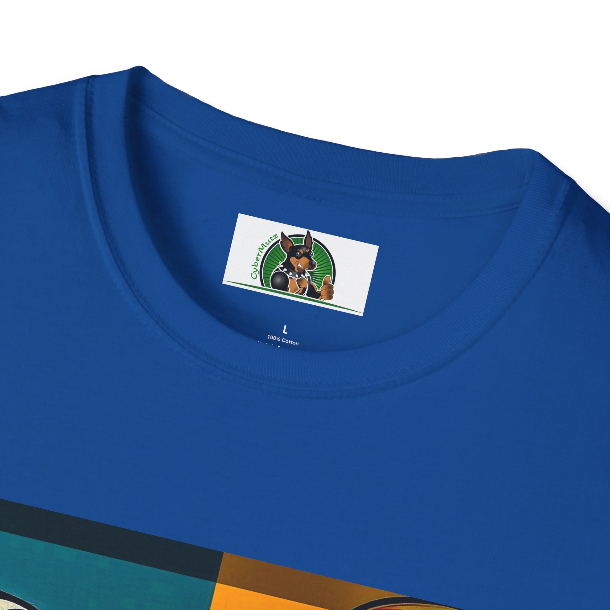 Basset Hound Couple Pop Art Pic T-Shirt Printify