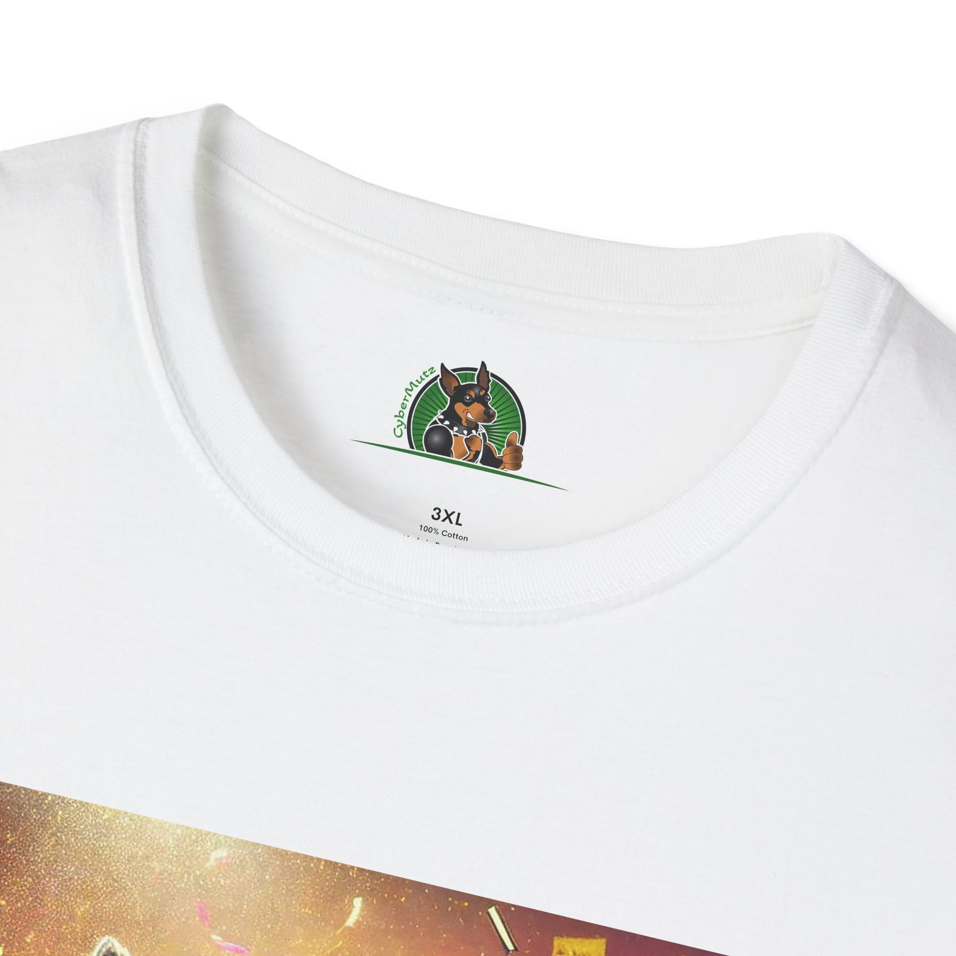 Dancing German Shepherd T-Shirt T-Shirt Printify