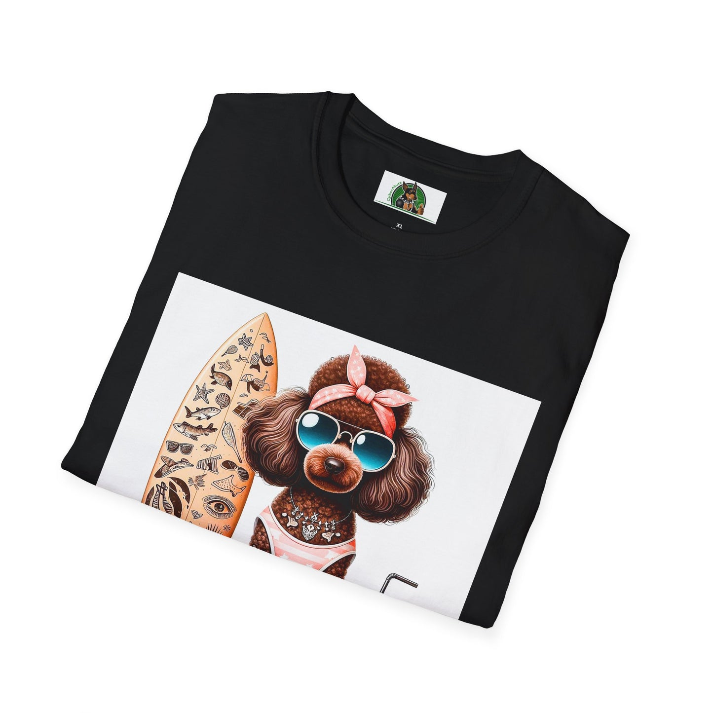 Poodle T-Shirt Printify