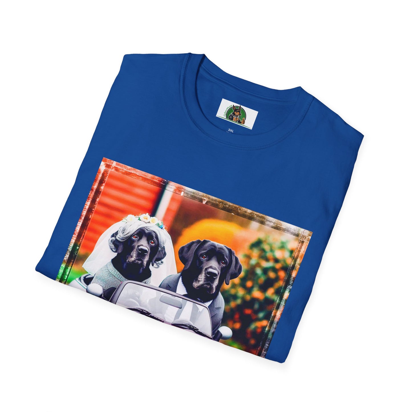 Wacky Labrador Retriever T-Shirt Printify   