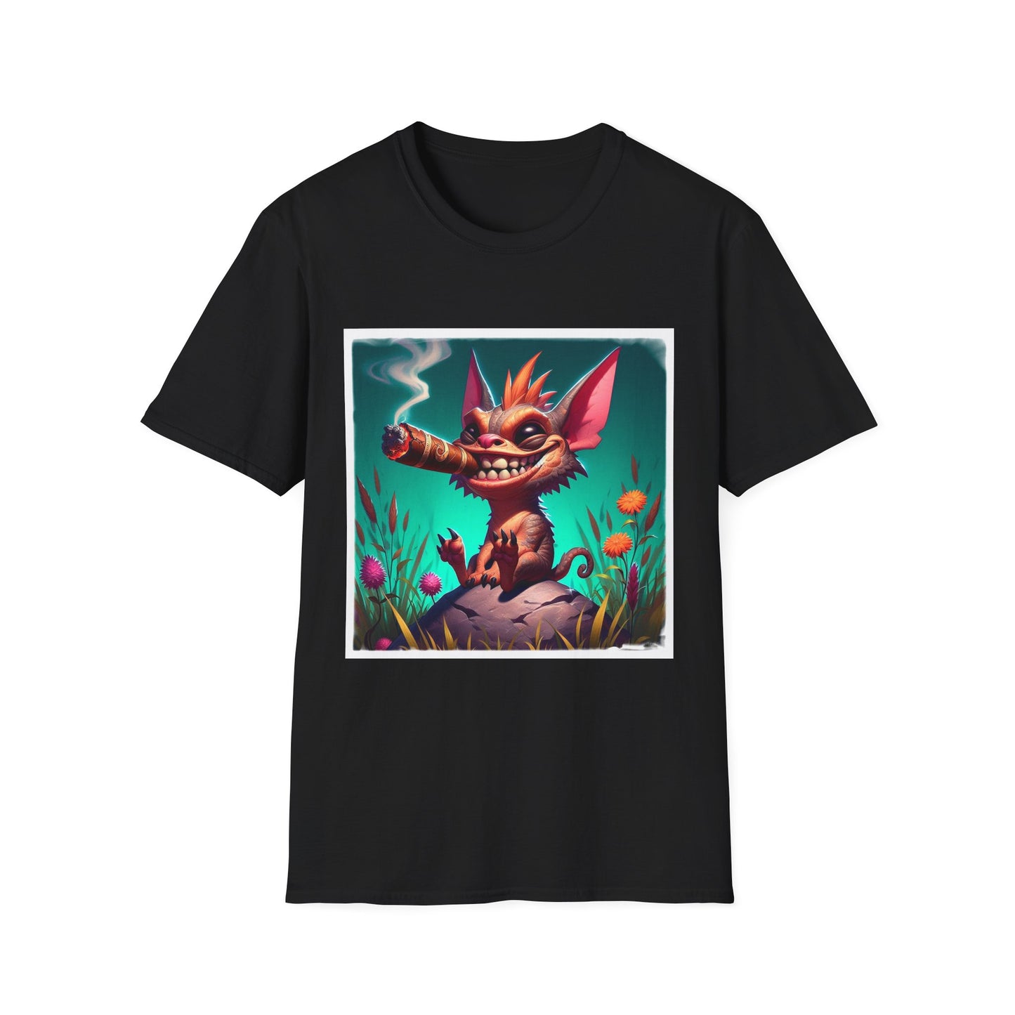 Chupacabra T-Shirt Printify XS Black 