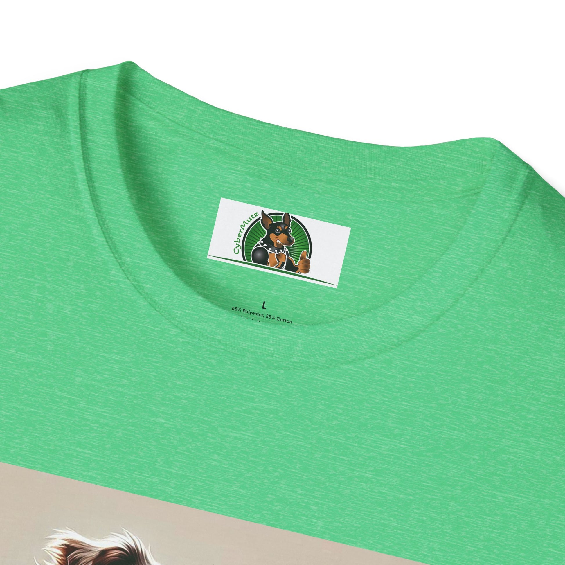 Dog Lover T-Shirt - Dancing Dog Australian Shepherd T-Shirt Printify