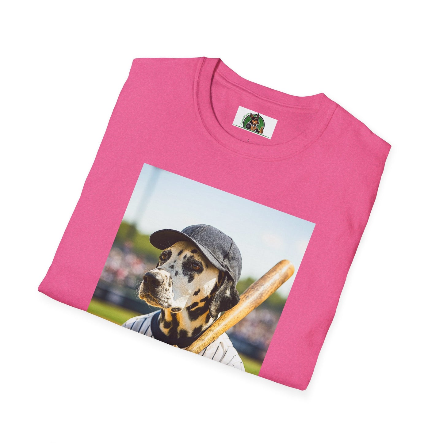 Baseball Dalmatian Sports Unisex T-Shirt