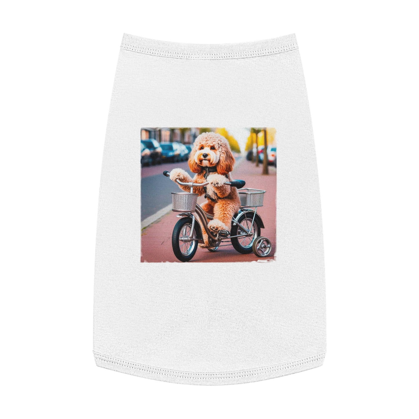 Pet Tank Top CockerPoo Pets Printify L White