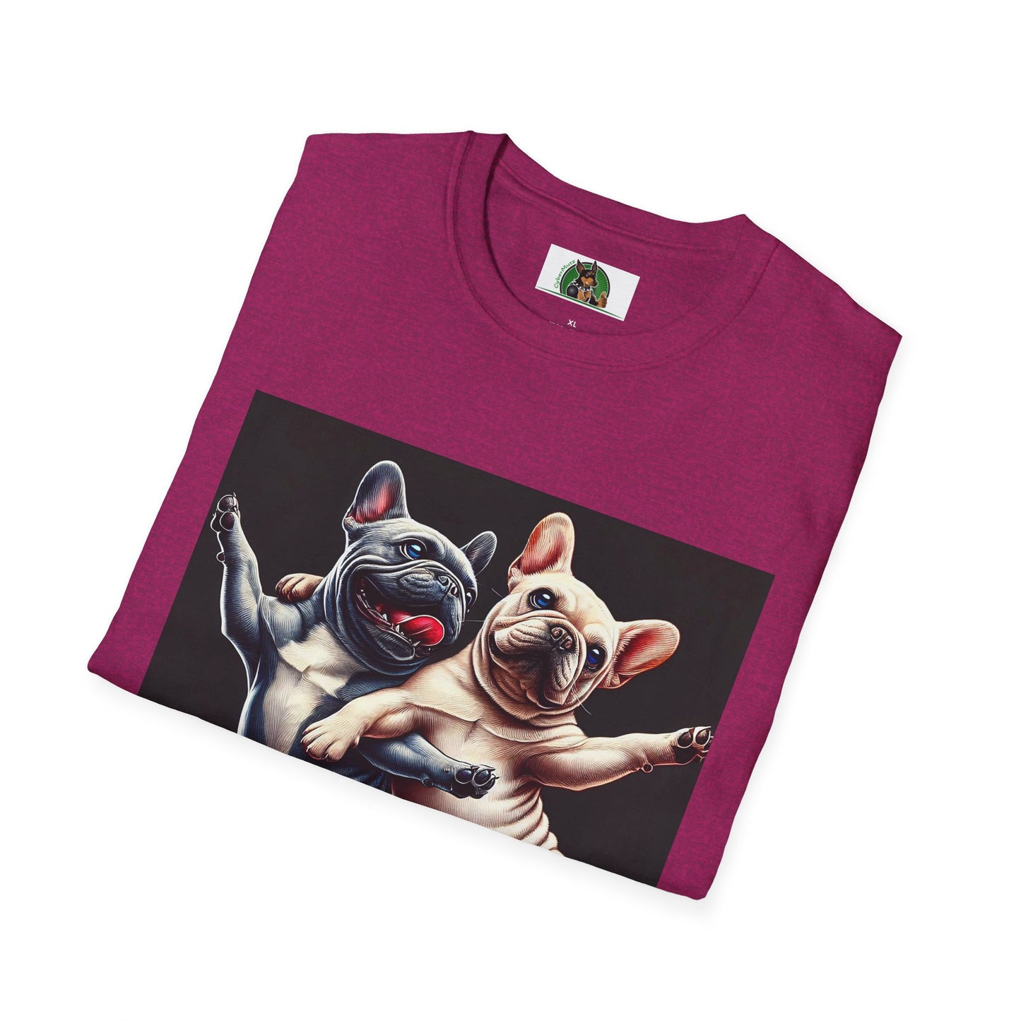 French Bulldogs Dancing Unisex T-Shirt