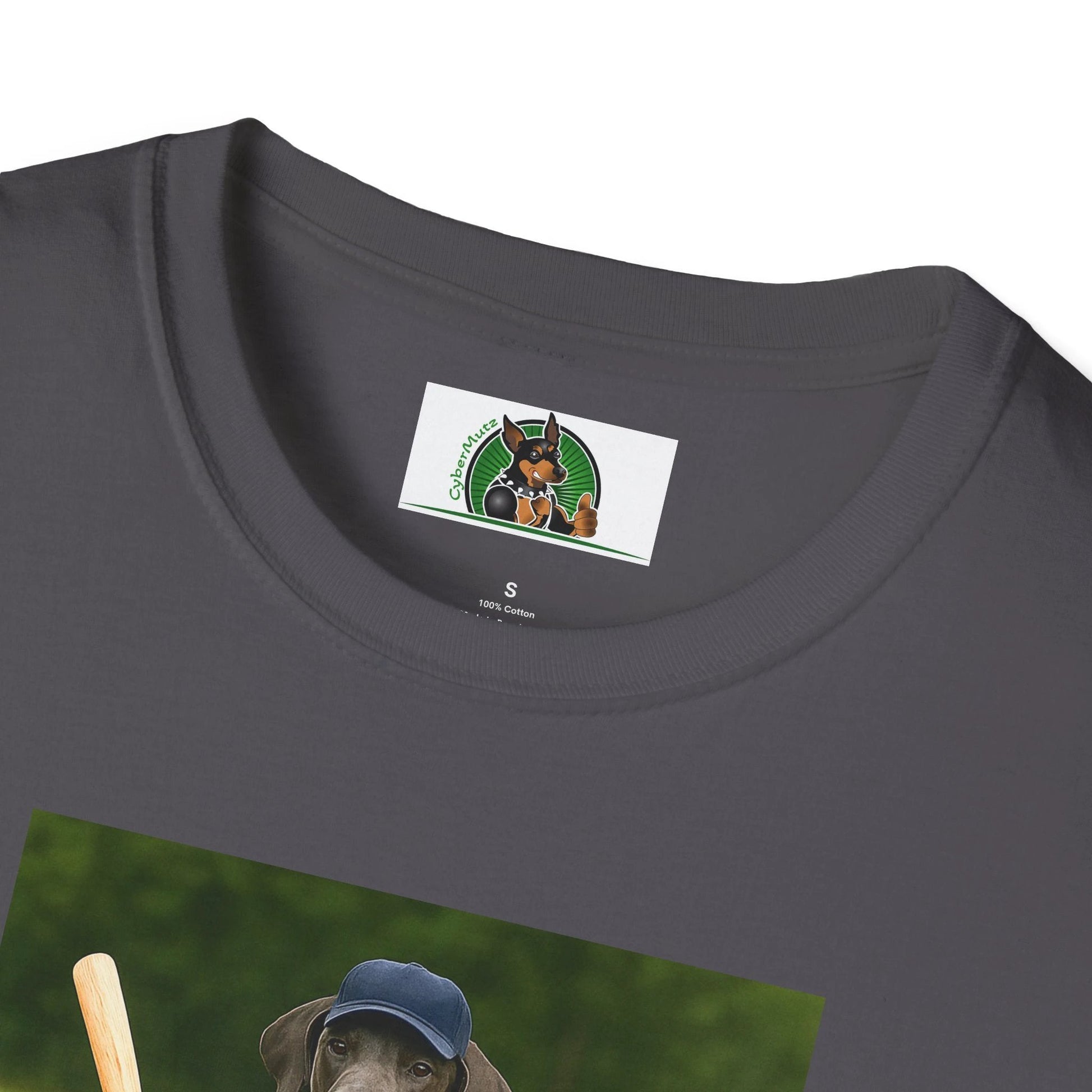 Great Dane Baseball T-Shirt — Sports Dog Tee T-Shirt Printify