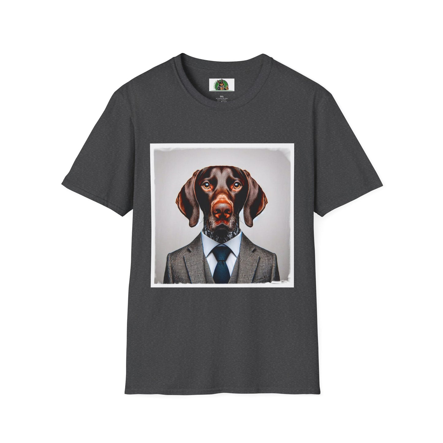 German Shorthaired Pointer T-Shirt T-Shirt Printify XS Dark Heather