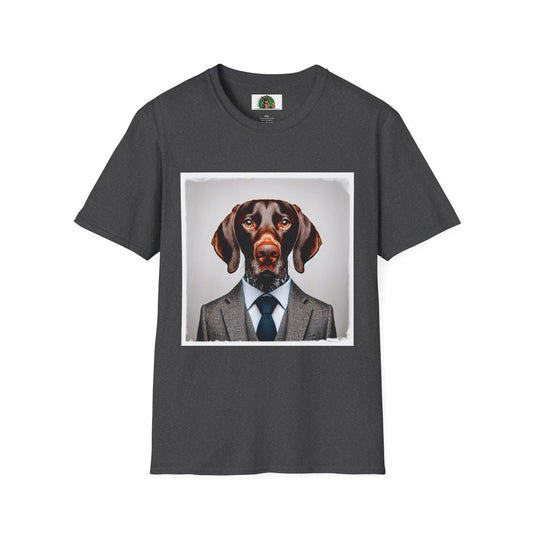 German Shorthaired Pointer T-Shirt T-Shirt Printify XS Dark Heather