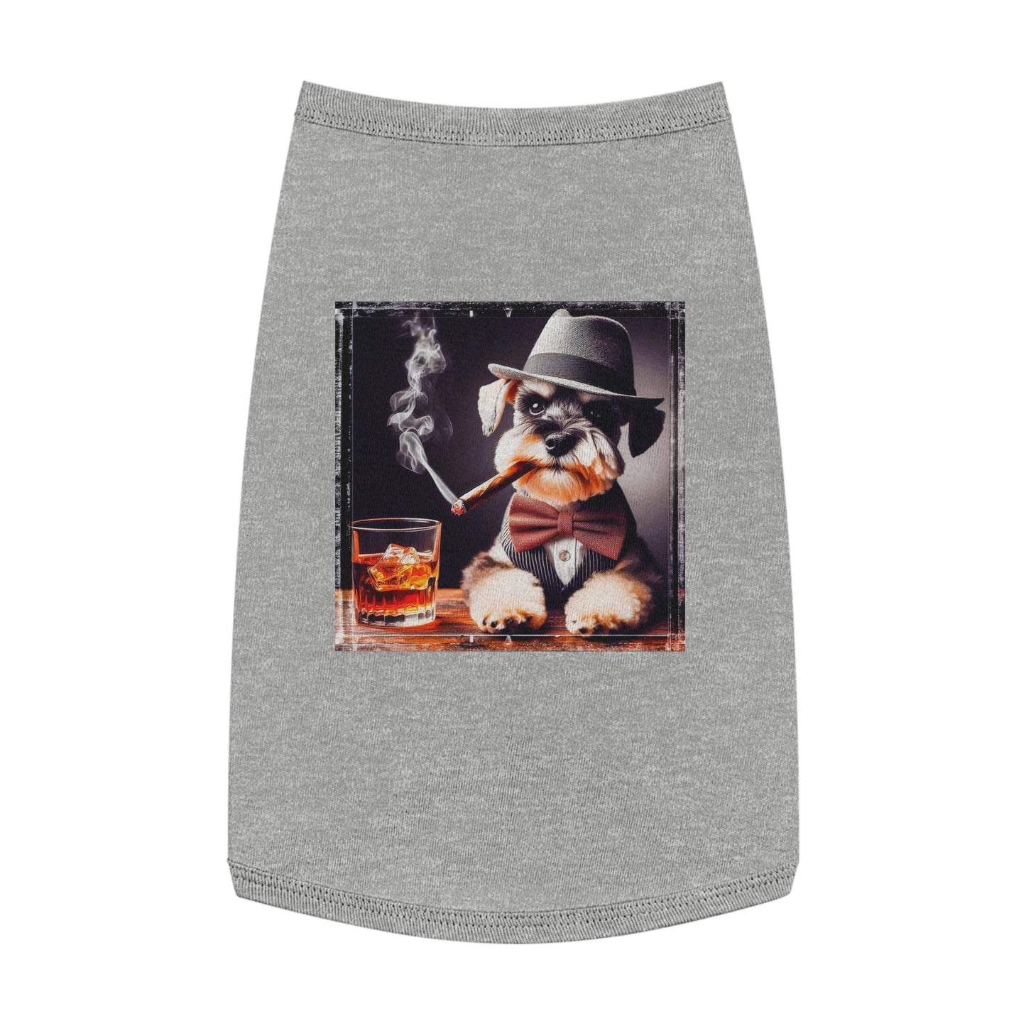 Pet Tank Top Miniature Schnauzer Pets Printify   