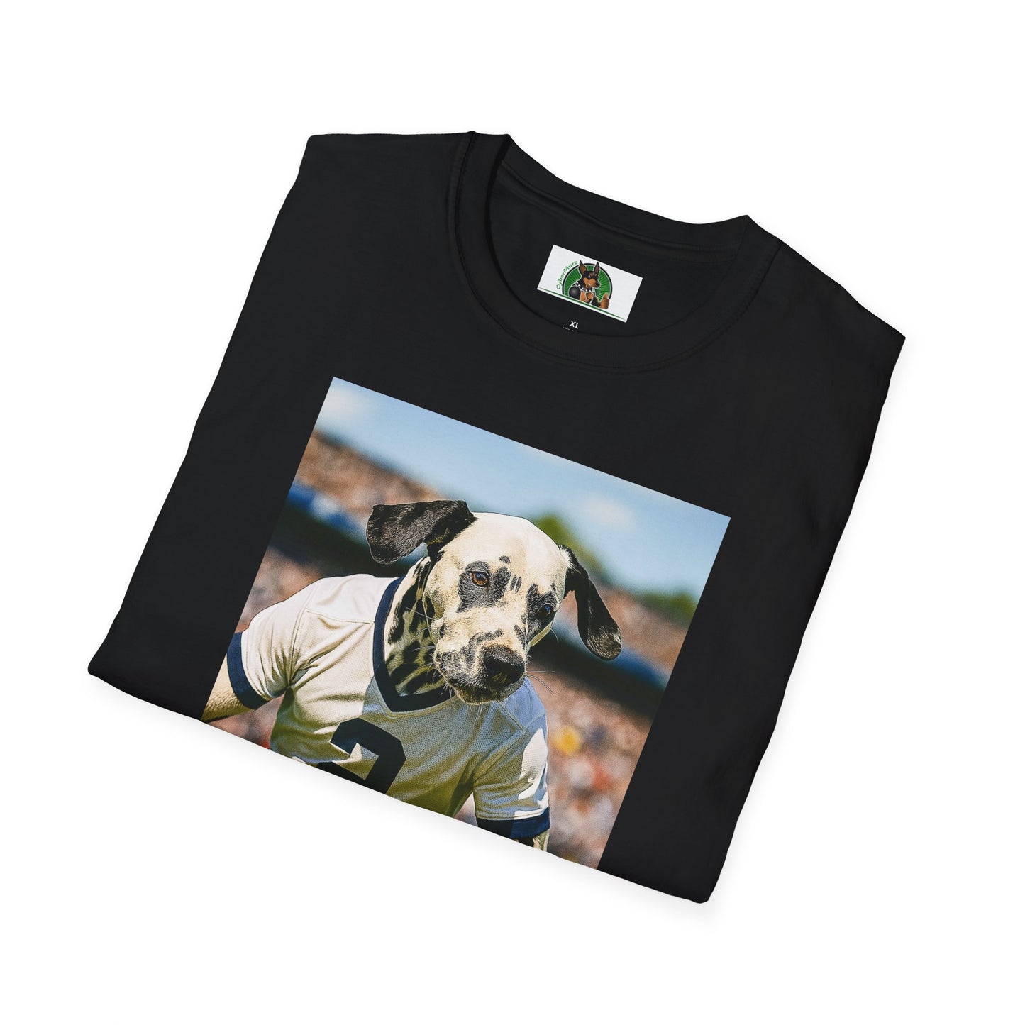 Sports Soccer Dalmatian Unisex T-Shirt T-Shirt Printify