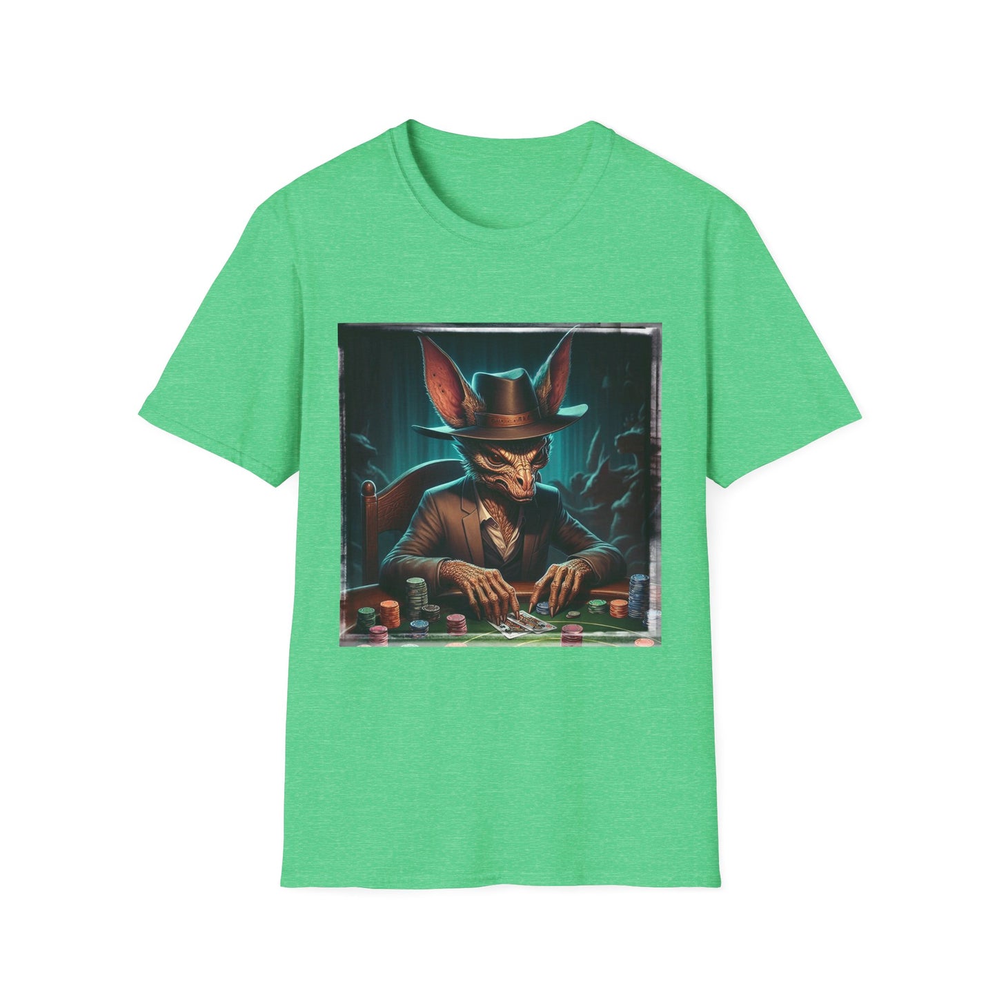 Chupacabra T-Shirt Printify S Heather Irish Green 