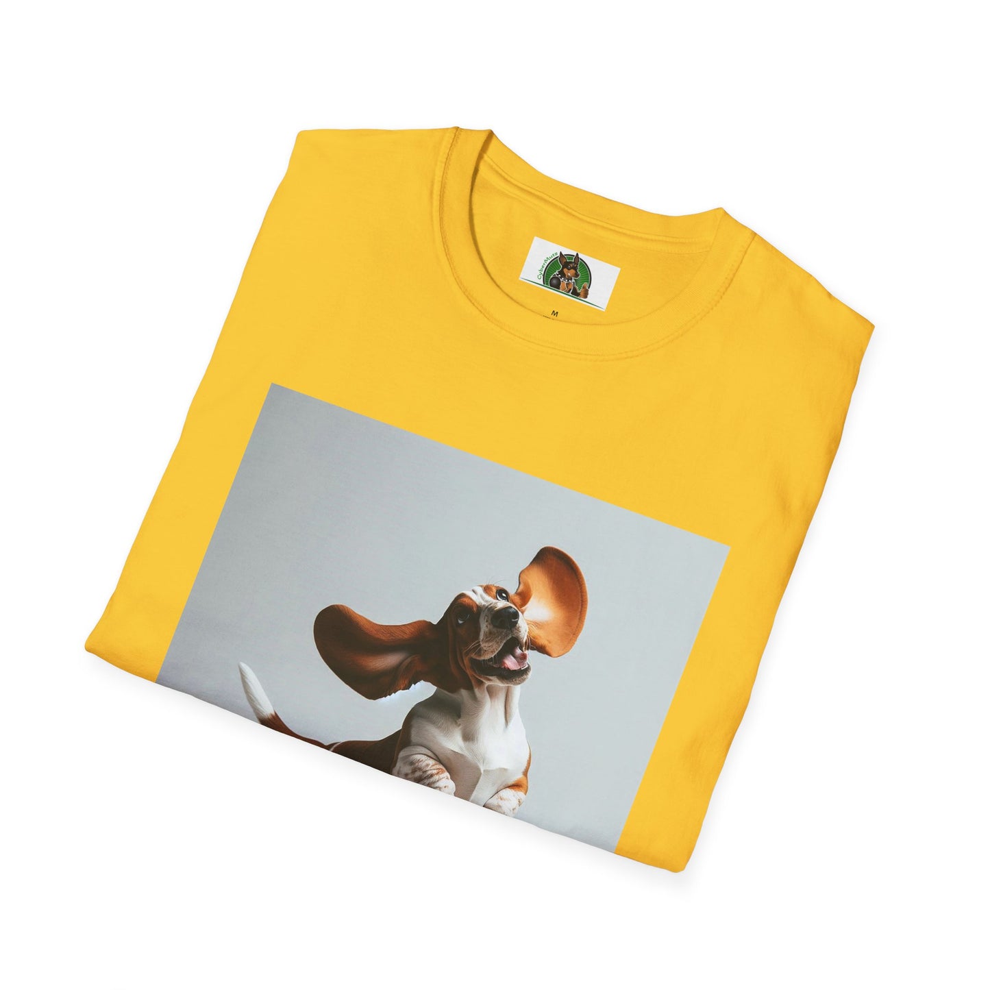 Bassett Hound T-Shirt - Dancing Dog Design