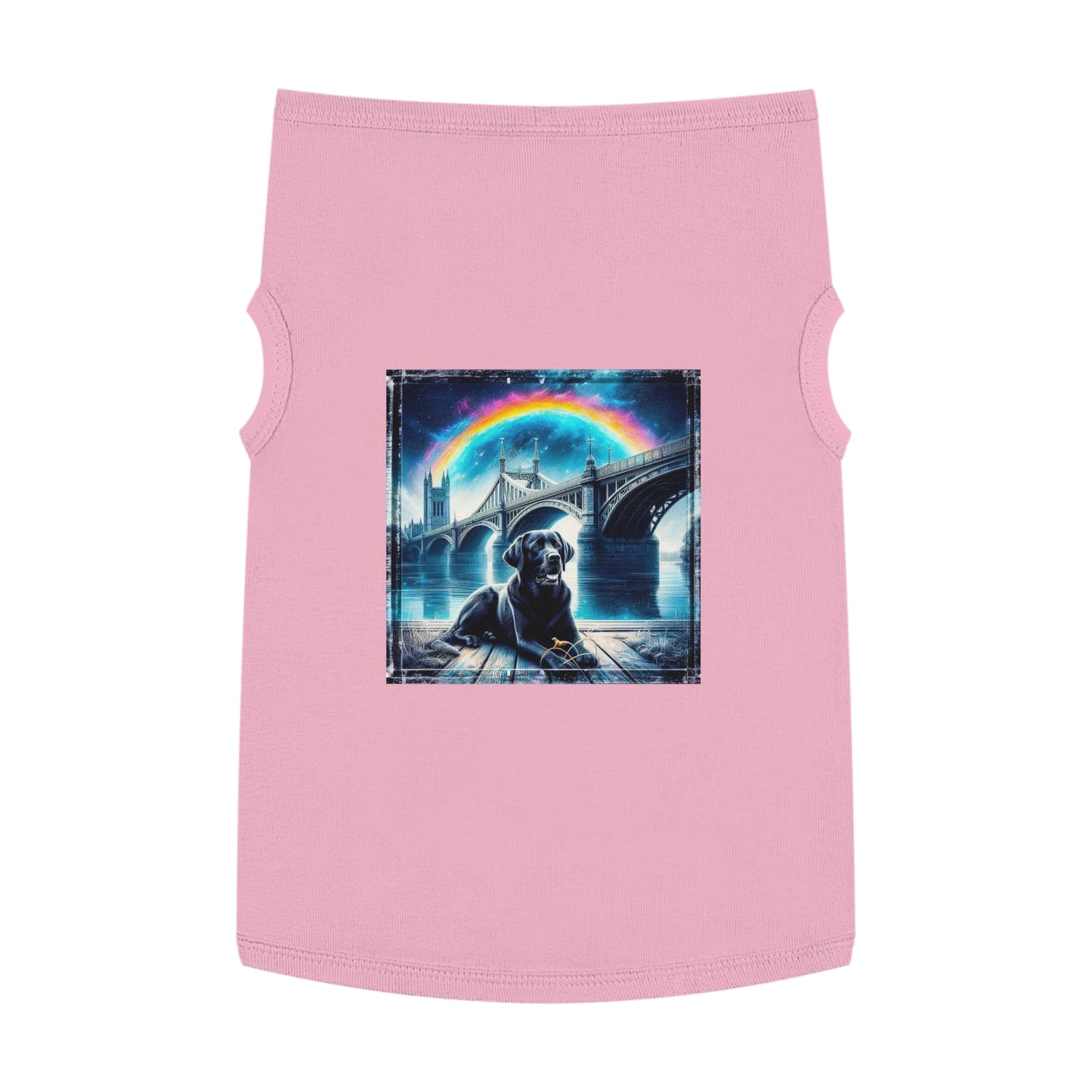 Pet Tank Top Labrador Retriever Pets Printify XL Pink 