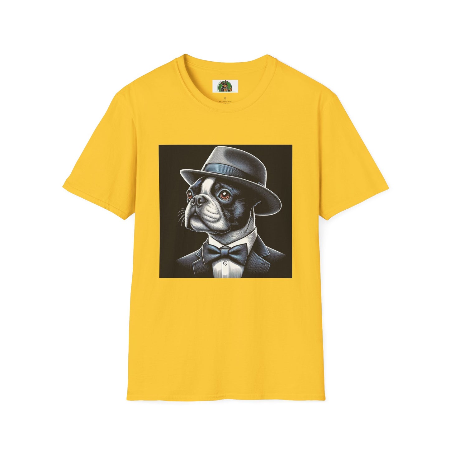 Boston Terrier T-Shirt Printify S Daisy 