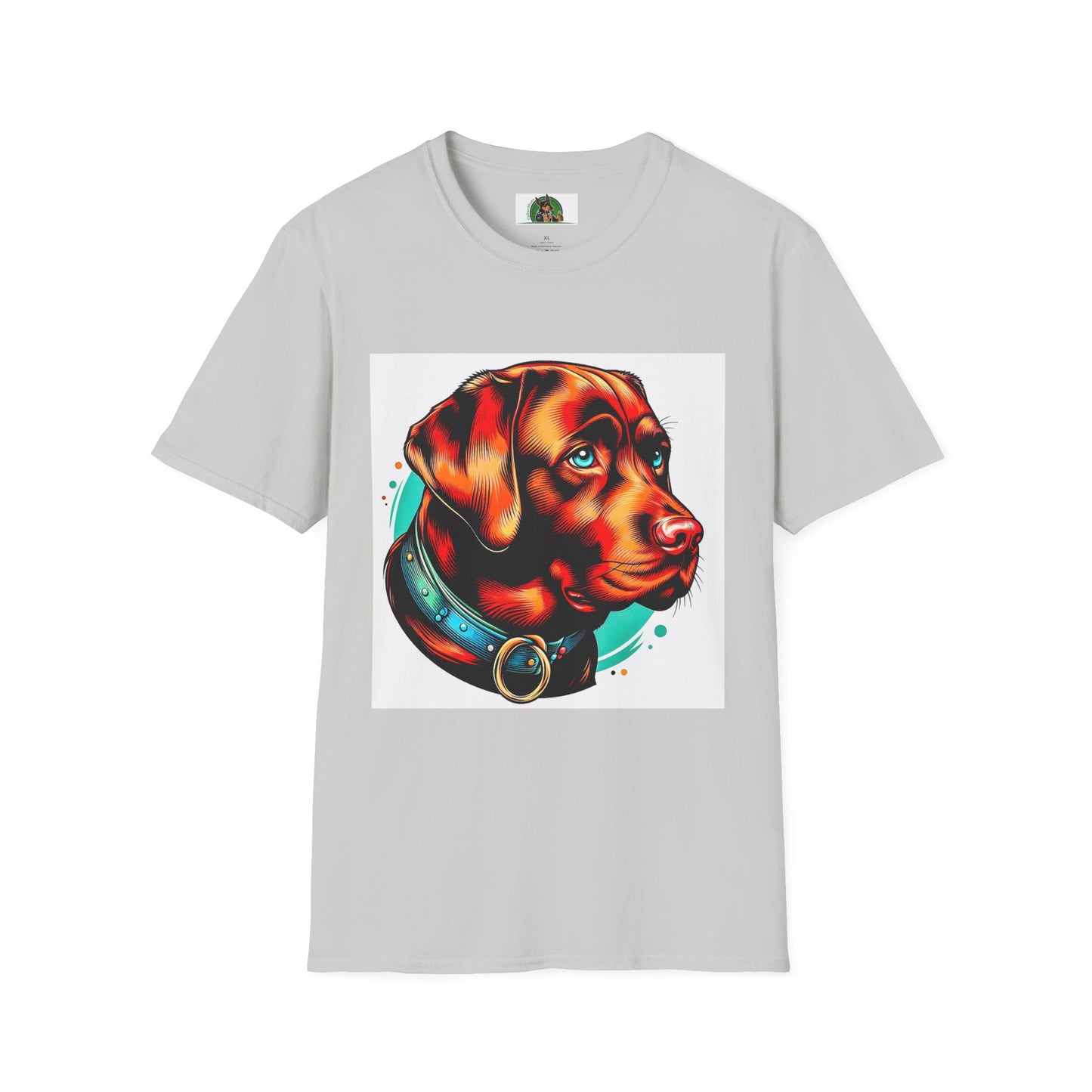 Labrador Retriever T-Shirt Printify S Ice Grey 