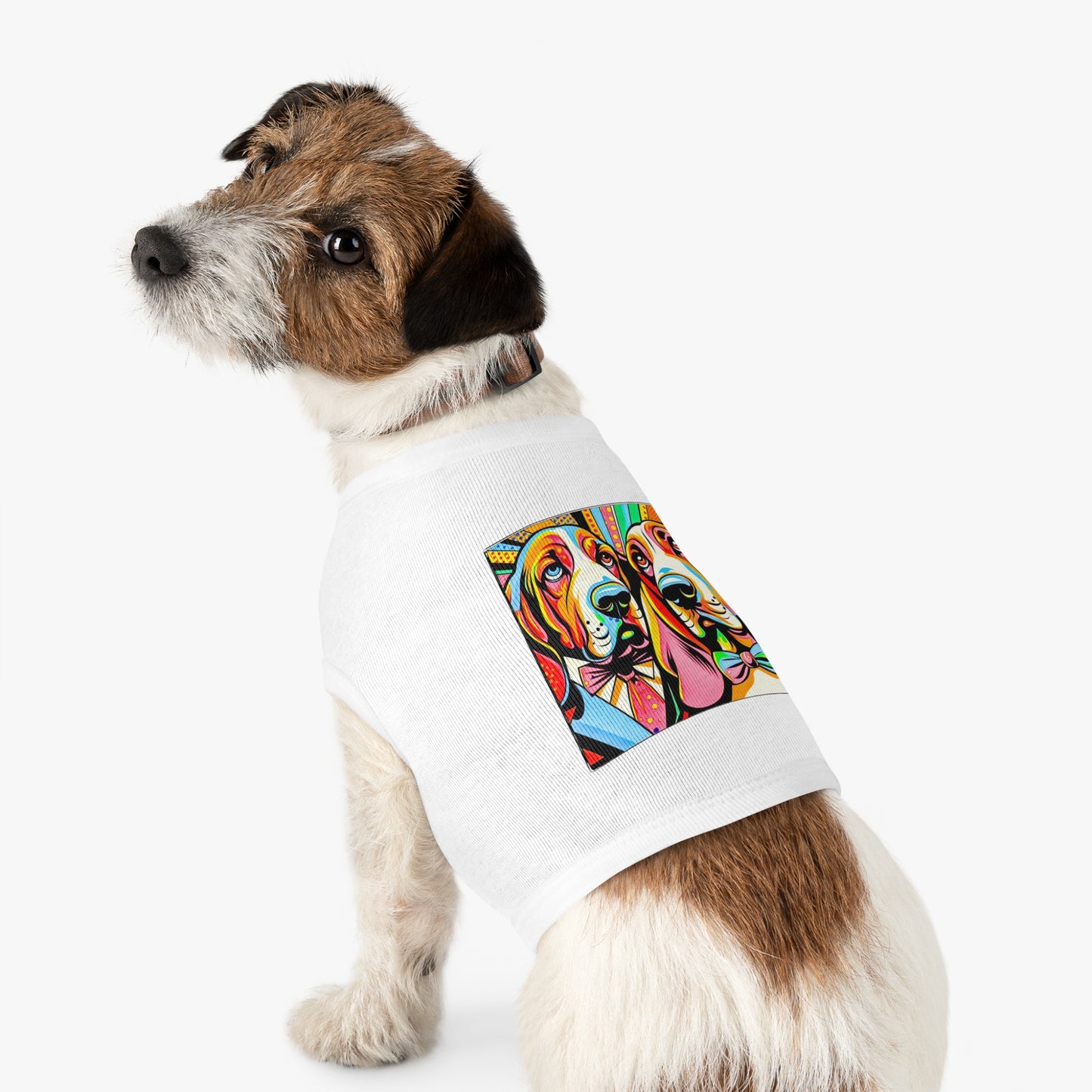 Pet Tank Top Basset Hound Pets Printify