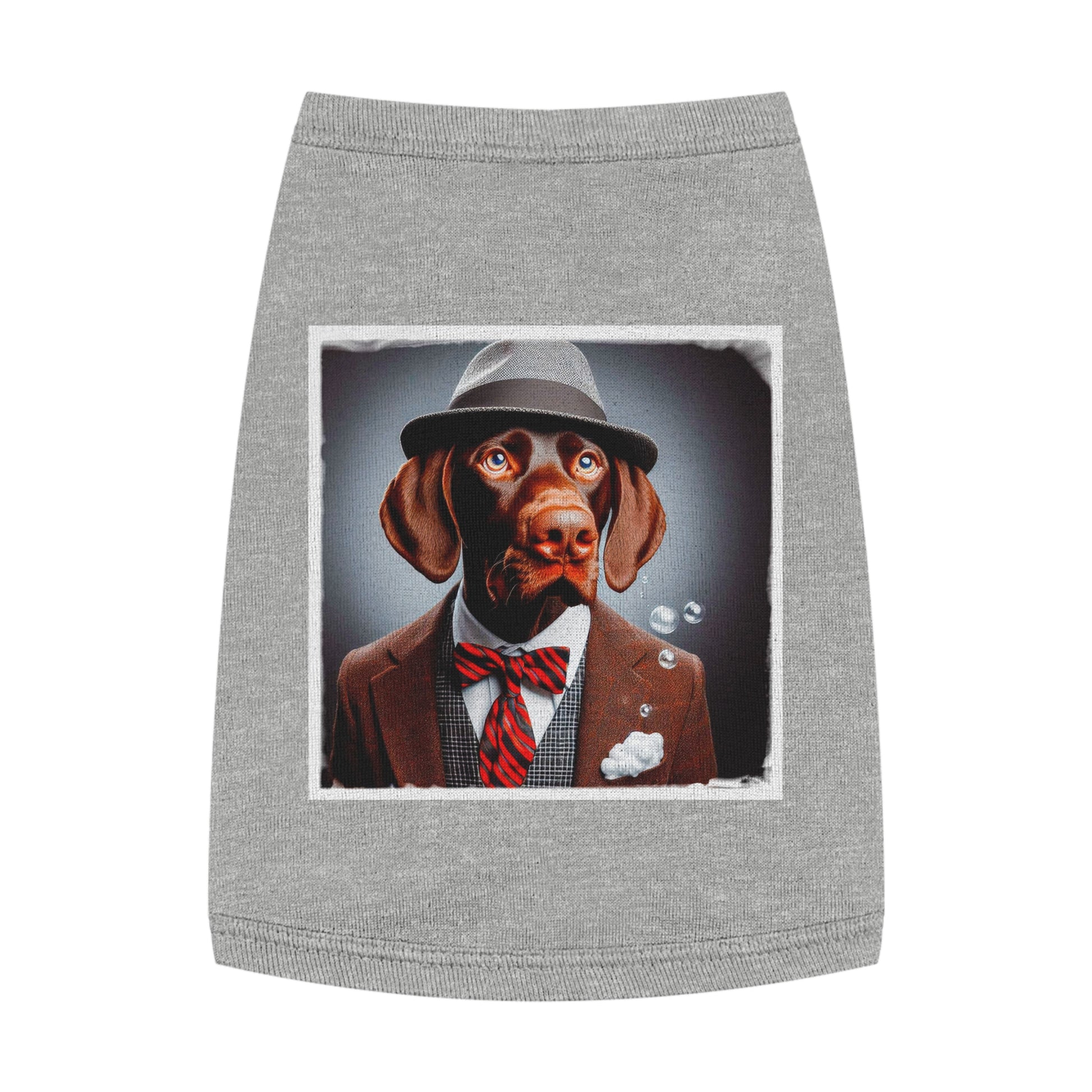 Pet Tank Top German Shorthaired Pointer Pets Printify M Heather 