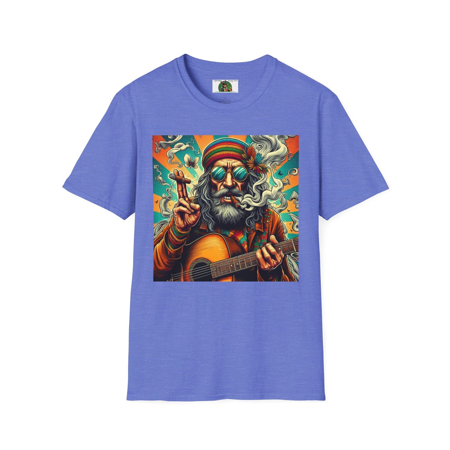 Wacky Old Dude T-Shirt Printify Heather Royal S 