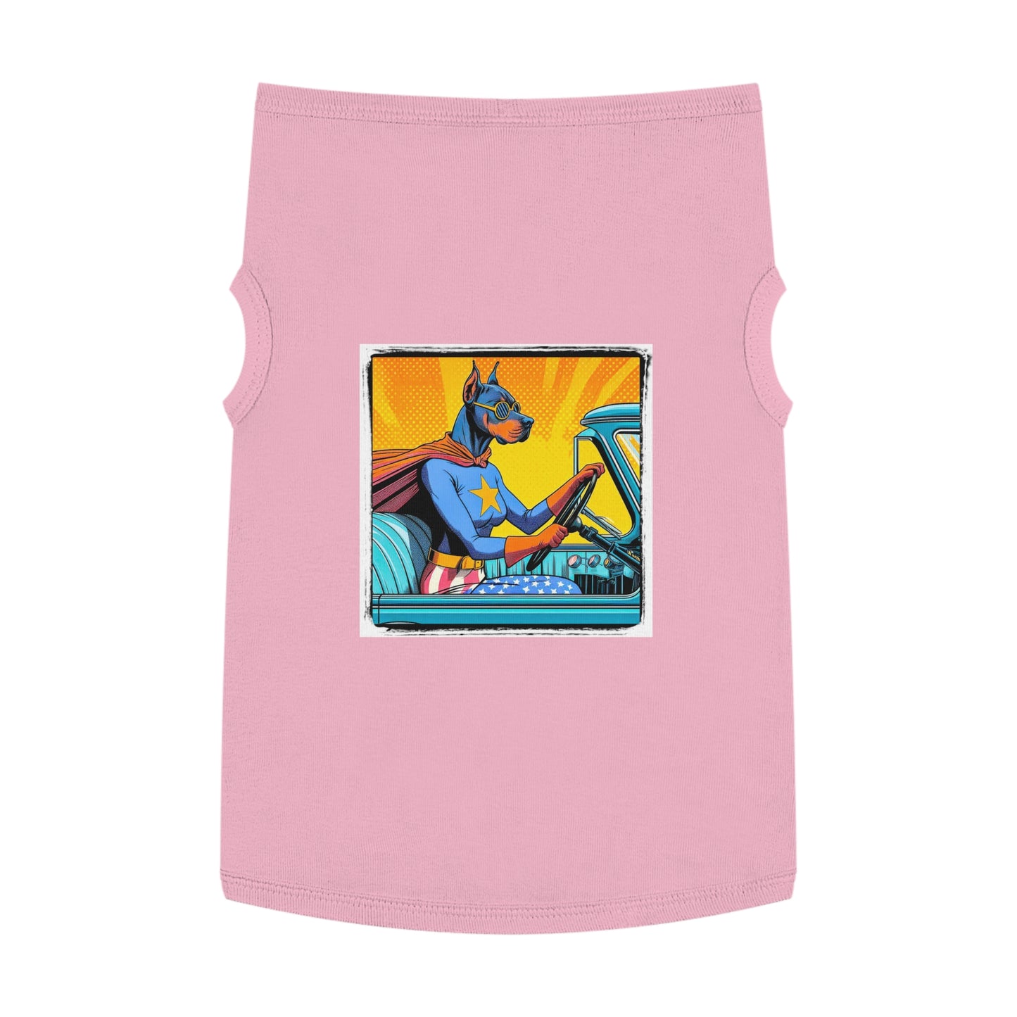 Pet Tank Top Great Dane Pets Printify XL Pink